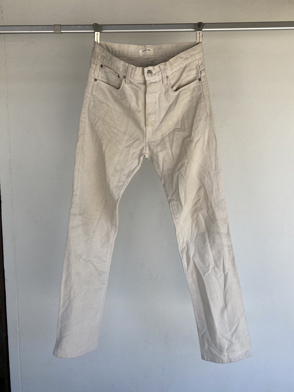 image of Helmut Lang Jeans in White, Men's (Size 31)