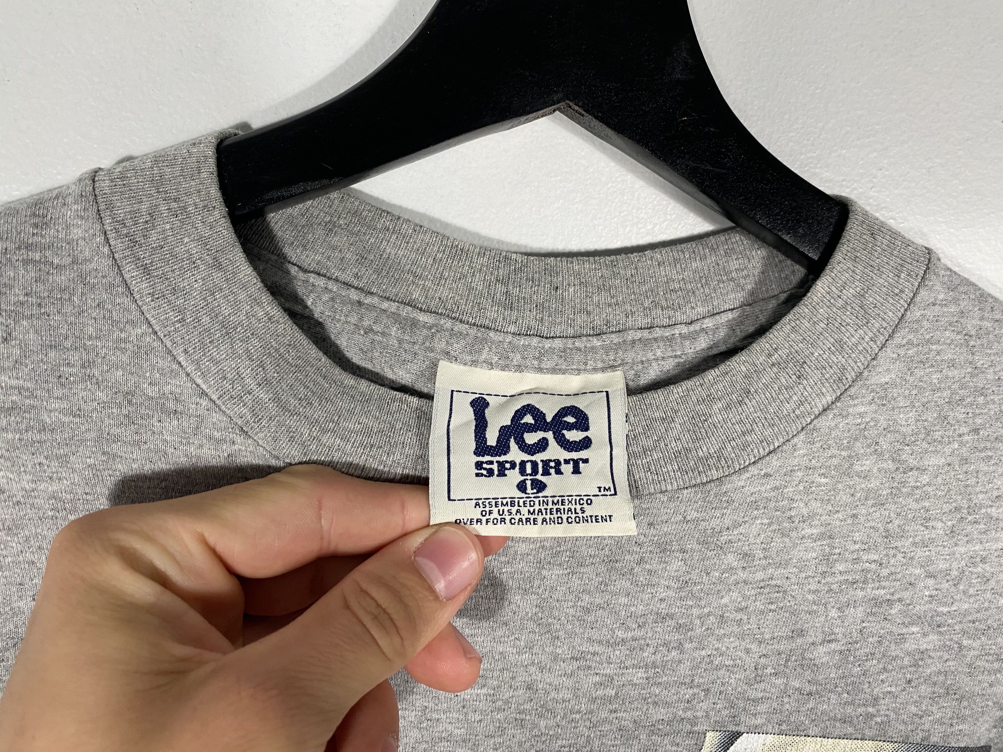 Lee Vintage 1997 MLB Atlanta Braves Helmet SS T-shirt Gray Size US L / EU 52-54 / 3 - 5 Thumbnail