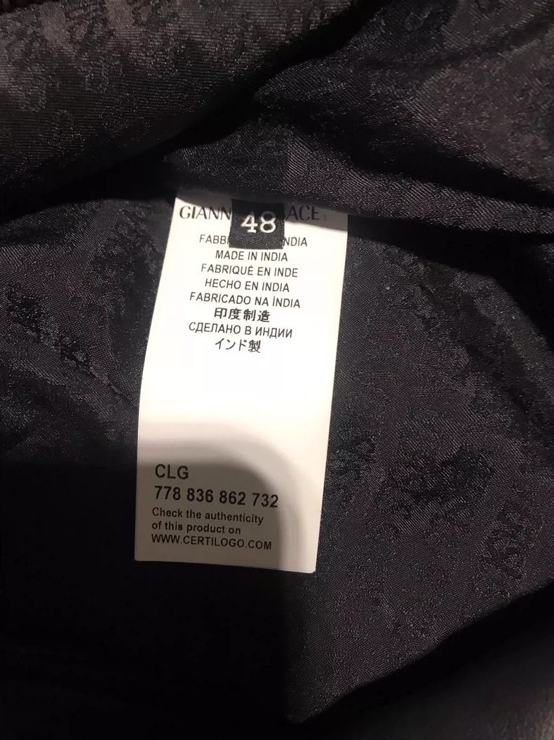 Versace Versace Stitched leather jacket Size US M / EU 48-50 / 2 - 5 Thumbnail