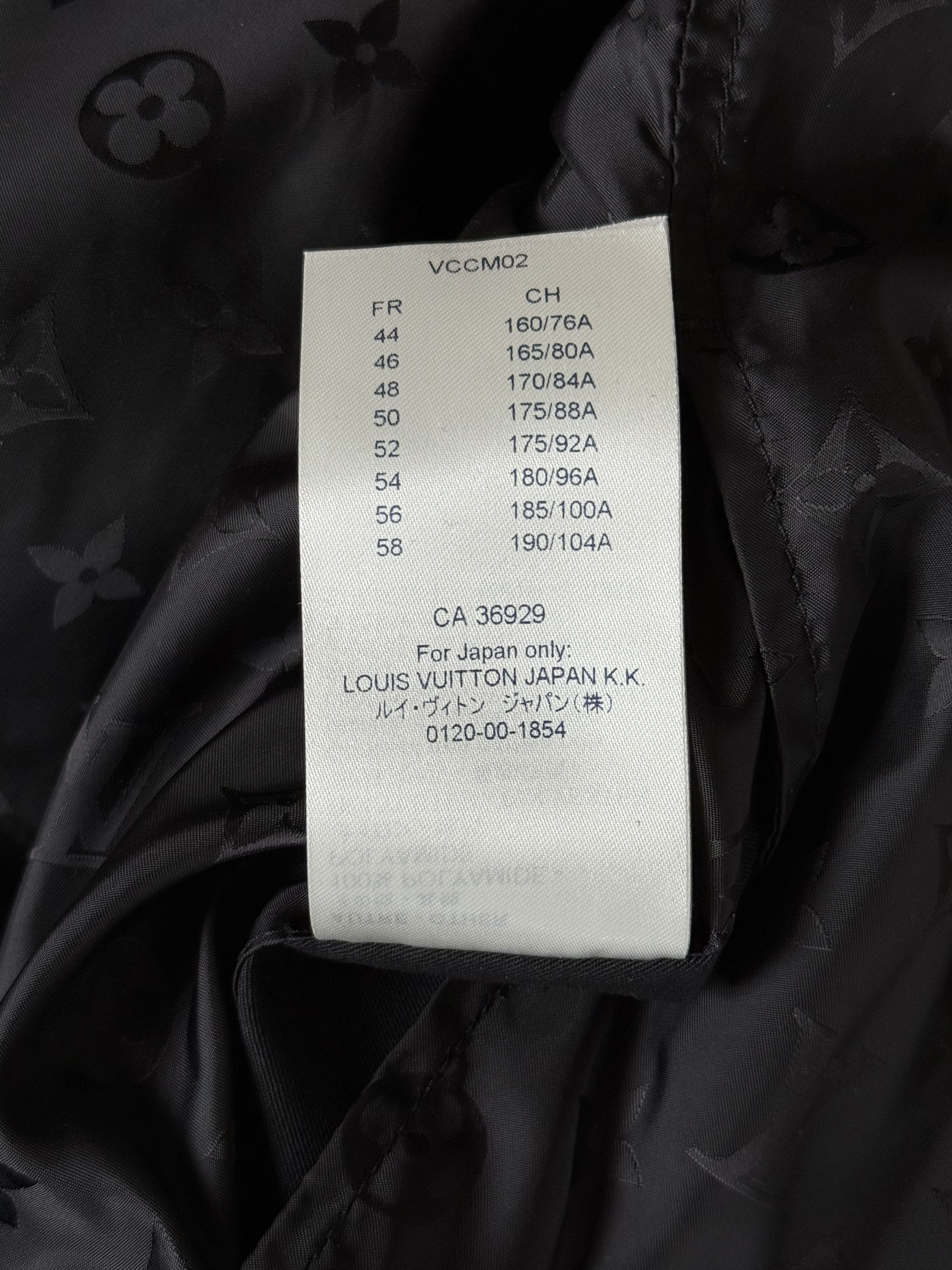 Louis Vuitton Louis Vuitton Black Monogram Reversible Leather Jacket Size US M / EU 48-50 / 2 - 8 Thumbnail