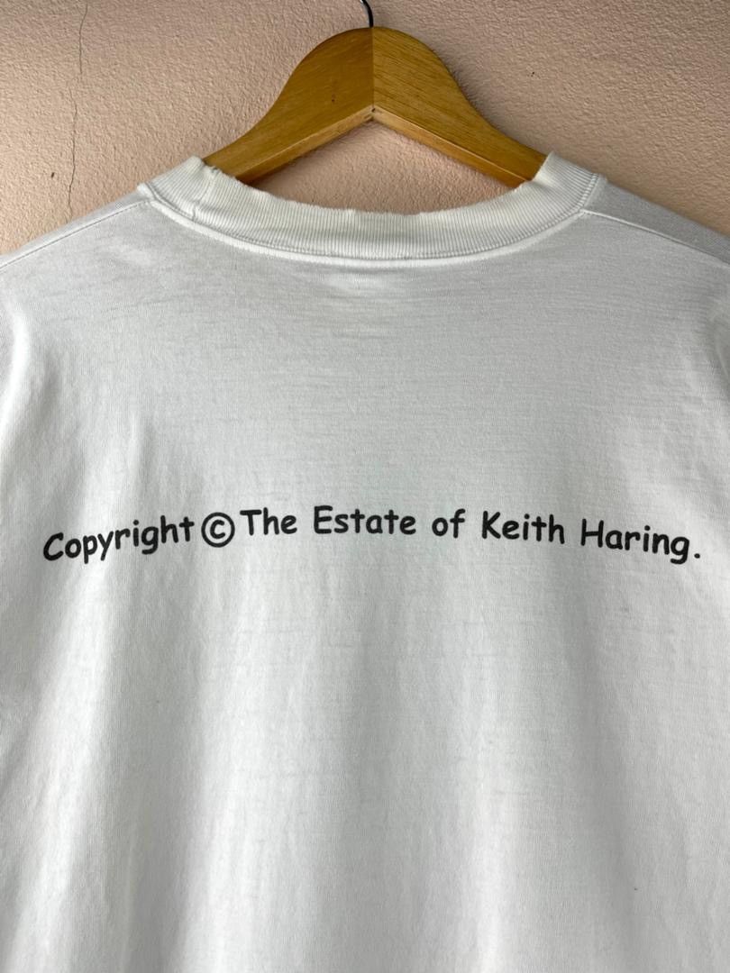 Keith Haring × Vintage Keith Haring Art Long Sleeve Tee Size US L / EU 52-54 / 3 - 10 Thumbnail