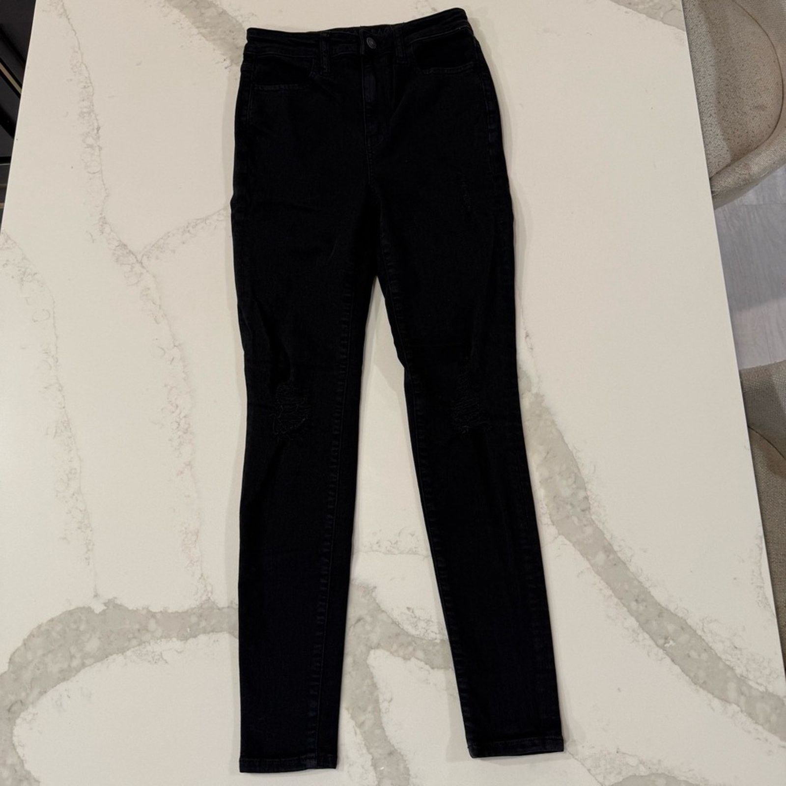 American Eagle Outfitters American Eagle NextLevel Stretch HighWaist Jeggings Womens 2 Size 26" / US 2 / IT 38 - 5 Thumbnail