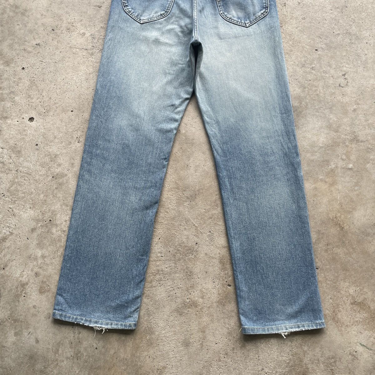 Japanese Brand × Jean W30x30.5 Vintage Lee Japan Jeans Faded Denim Pants Size US 30 / EU 46 - 10 Thumbnail