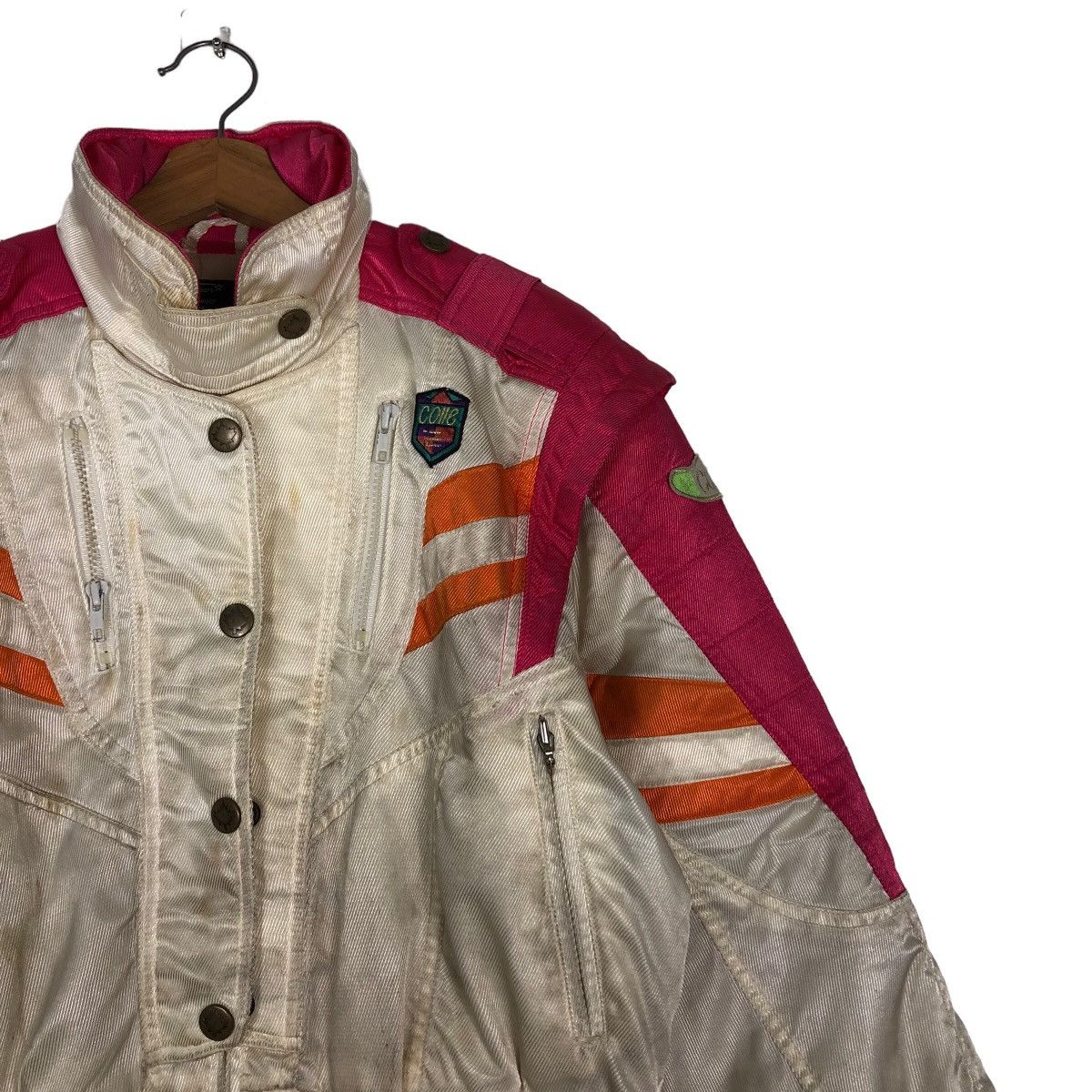 Japanese Brand 🔥90’s Vintage Ski Jacket Cropped Design Colle Japan Made Size US M / EU 48-50 / 2 - 5 Thumbnail