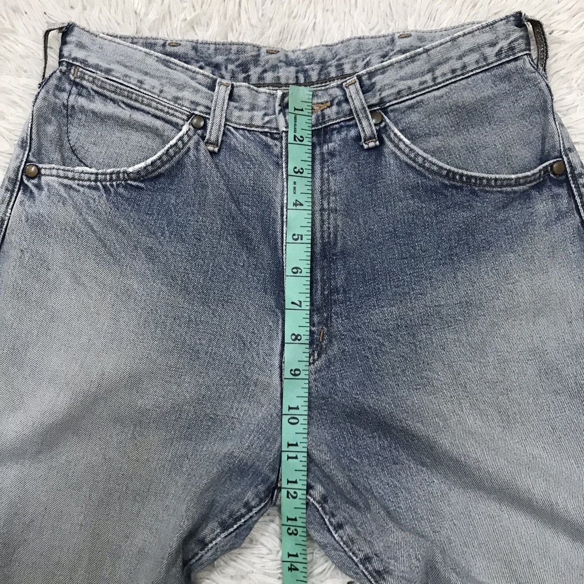 Vintage Vintage Wrangler M1701 Redline Selvedge Distressed Denim Size US 29 - 22 Thumbnail