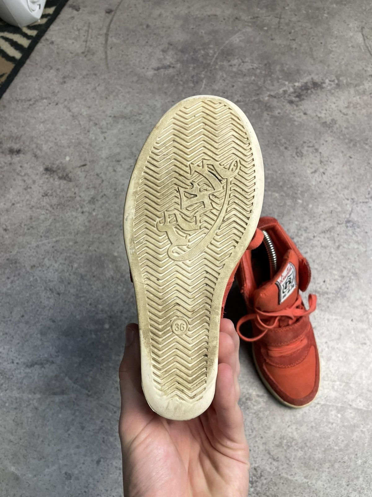 ASH 📌 Crazy ASH Isabel Marant Style Bekett Wedge Y2K Sneakers Size US 6 / IT 36 - 9 Thumbnail