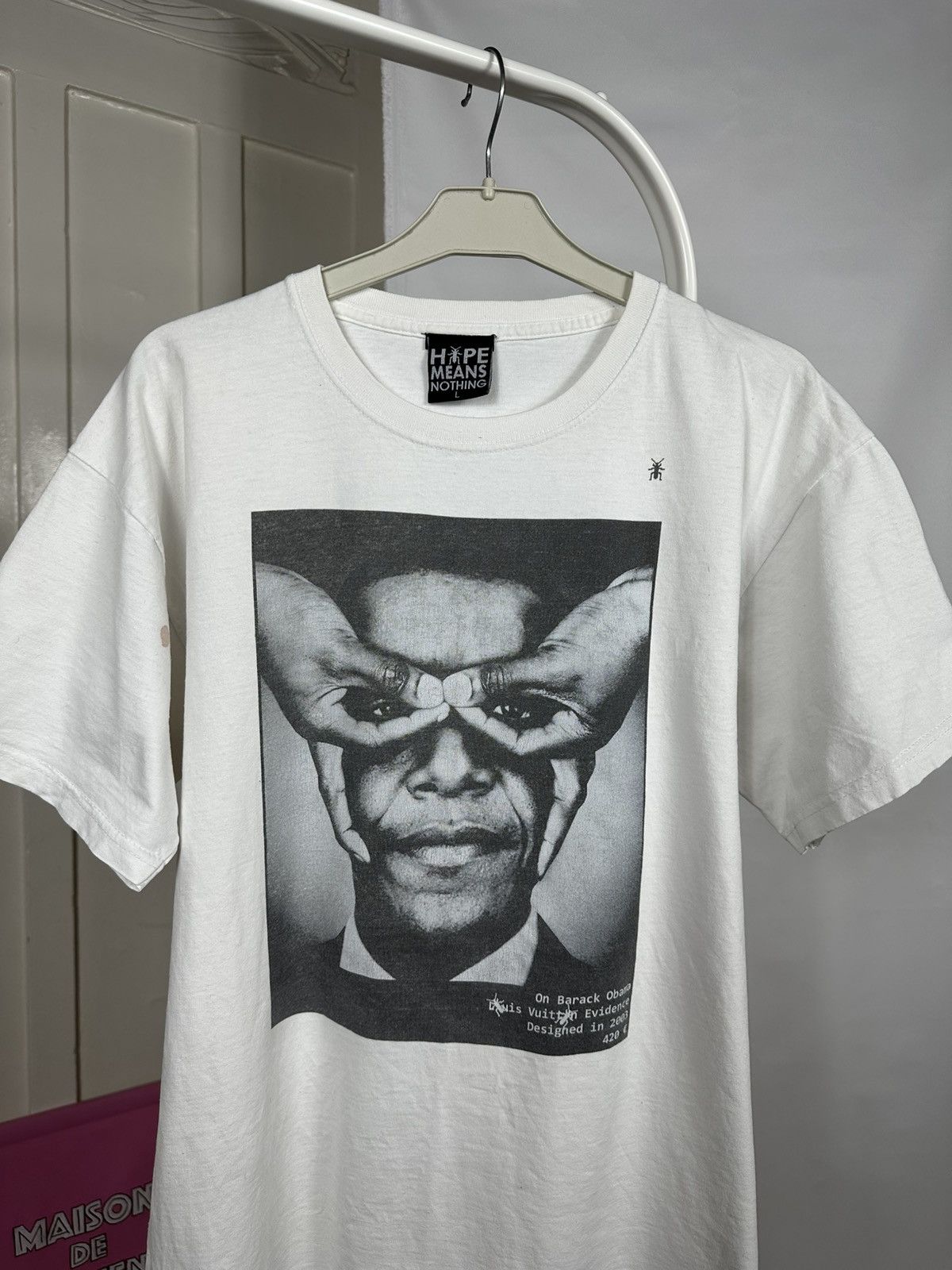 Hype Means Nothing Hype Means Nothing Obama Face T Shirt Size US L / EU 52-54 / 3 - 3 Thumbnail
