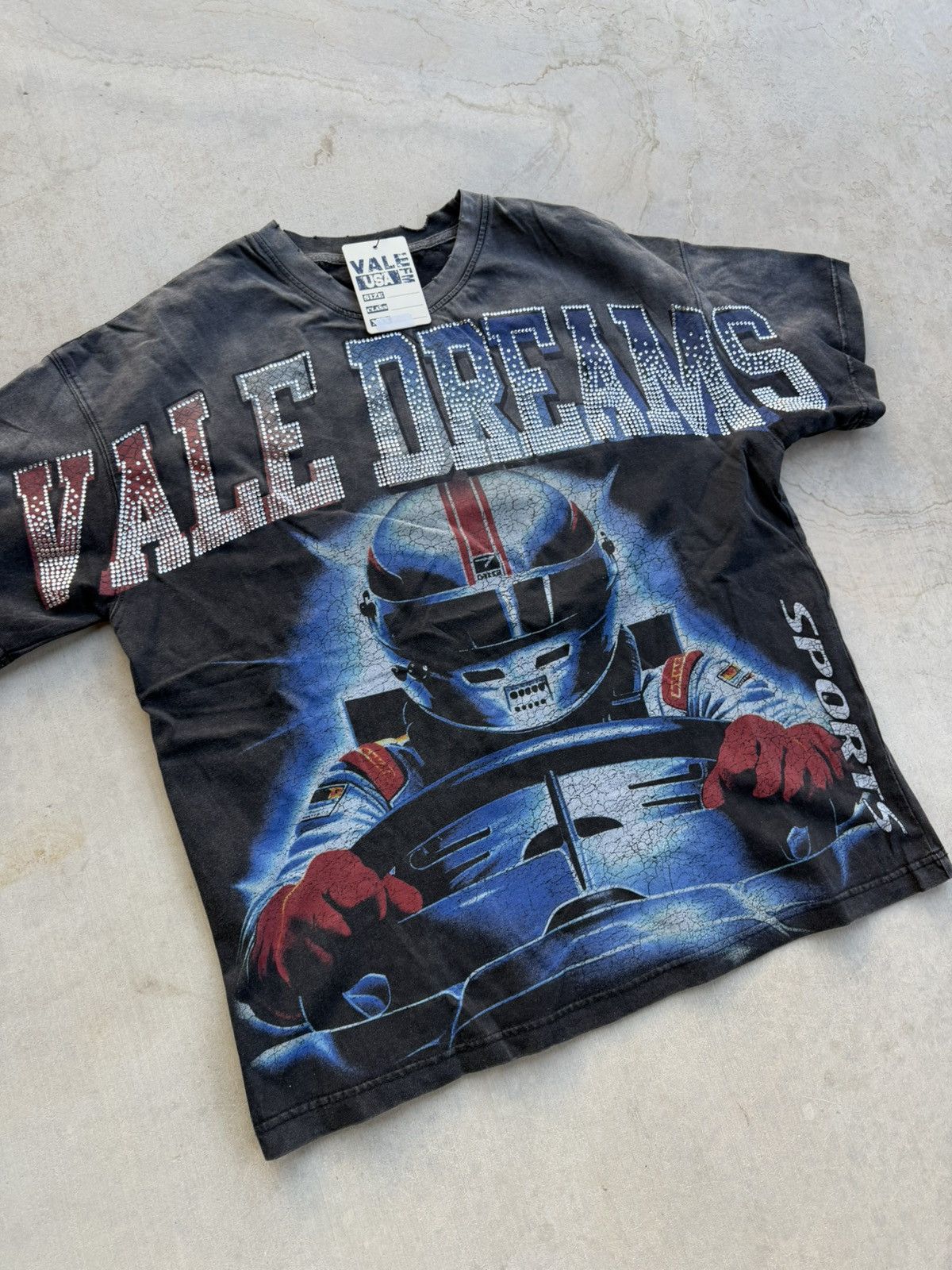 Vale Vale Forever Speed Bling Tee Black Size Small New Size US S / EU 44-46 / 1 - 3 Thumbnail