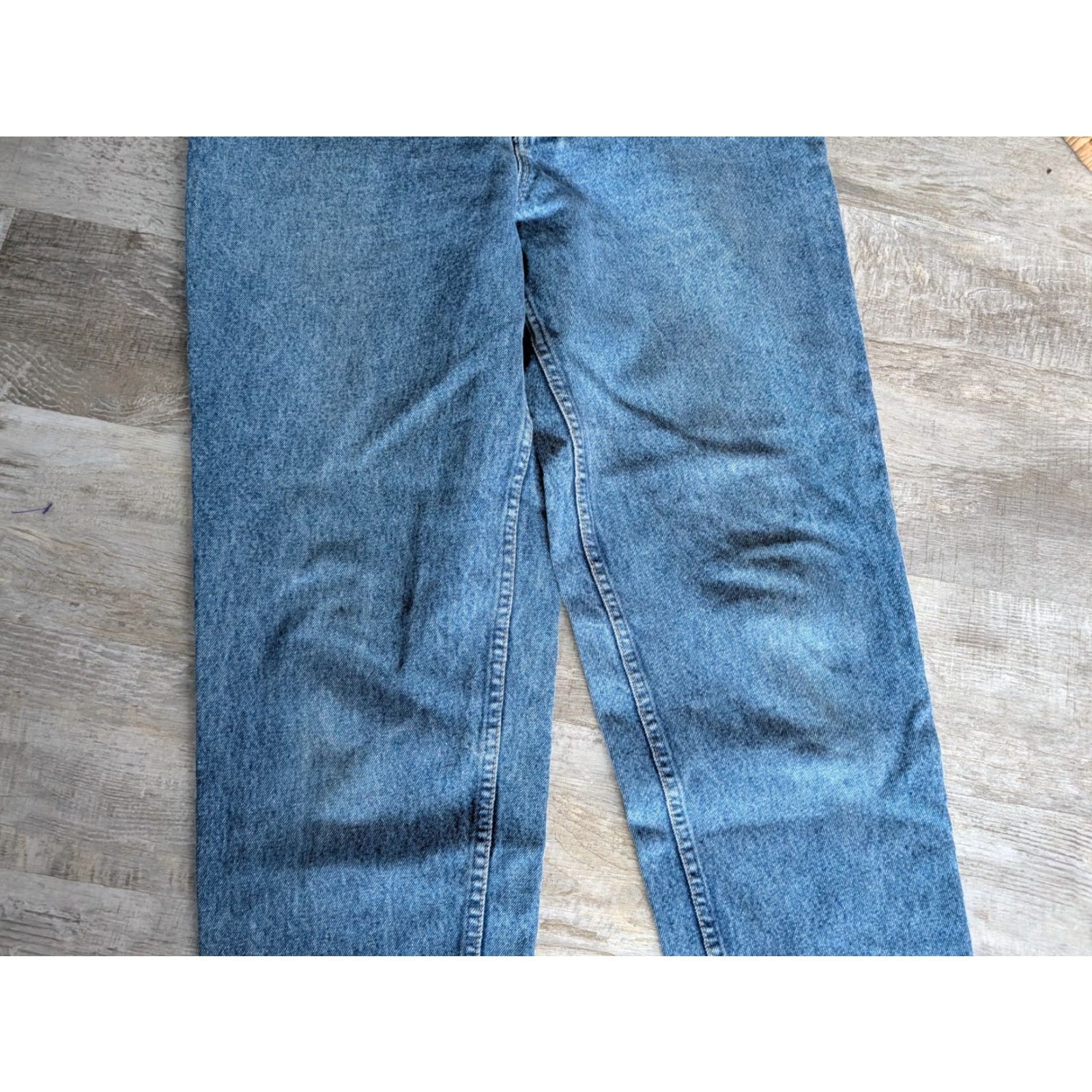 Vintage VINTAGE Lawman High Rise Tapered Leg Jeans Women's Size 13 30x31 Denim Blue 90s Cowboy Size 34" / US 12 / IT 48 - 3 Thumbnail
