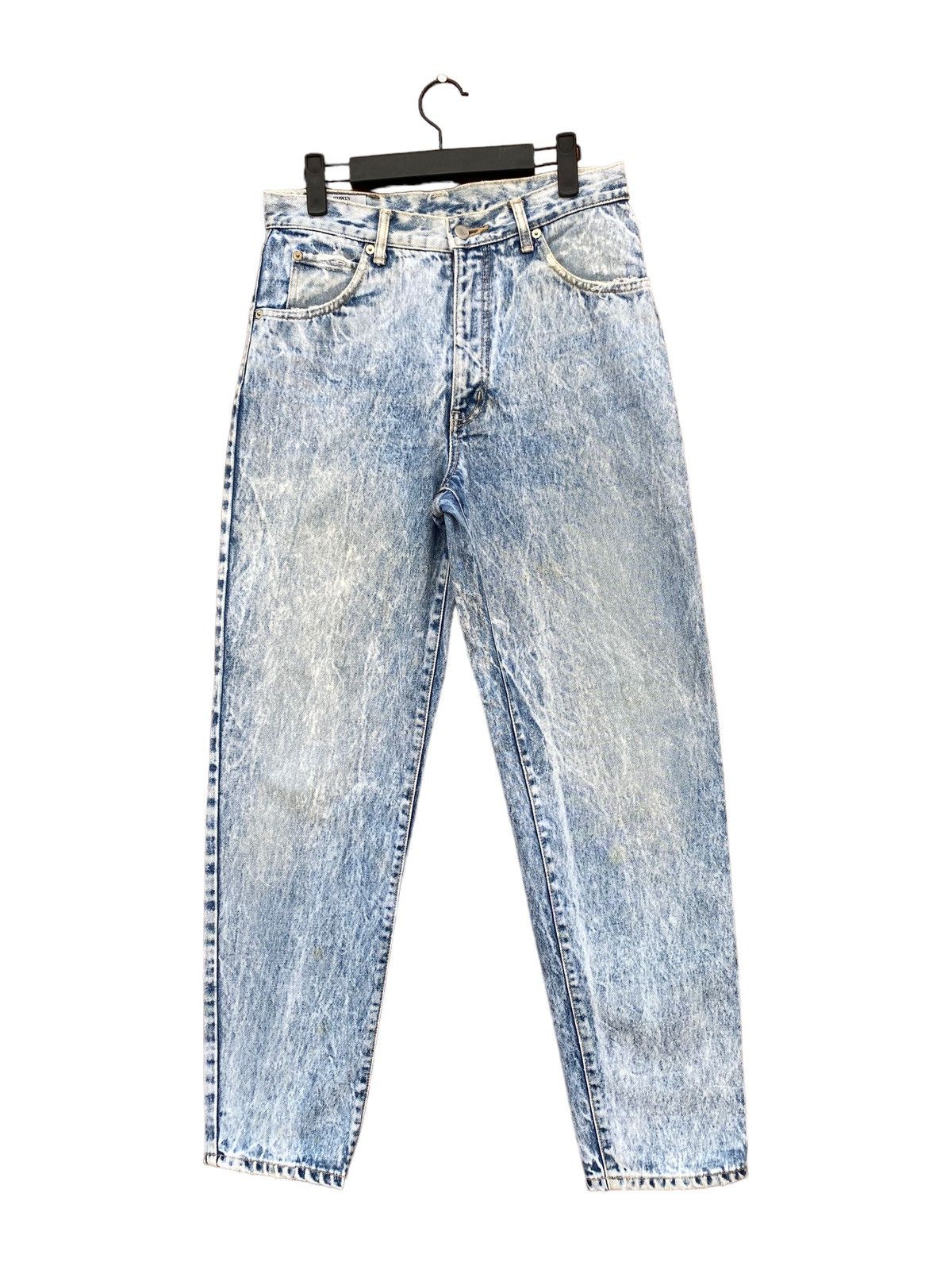 Edwin Acid Wash Style Denim Pants
