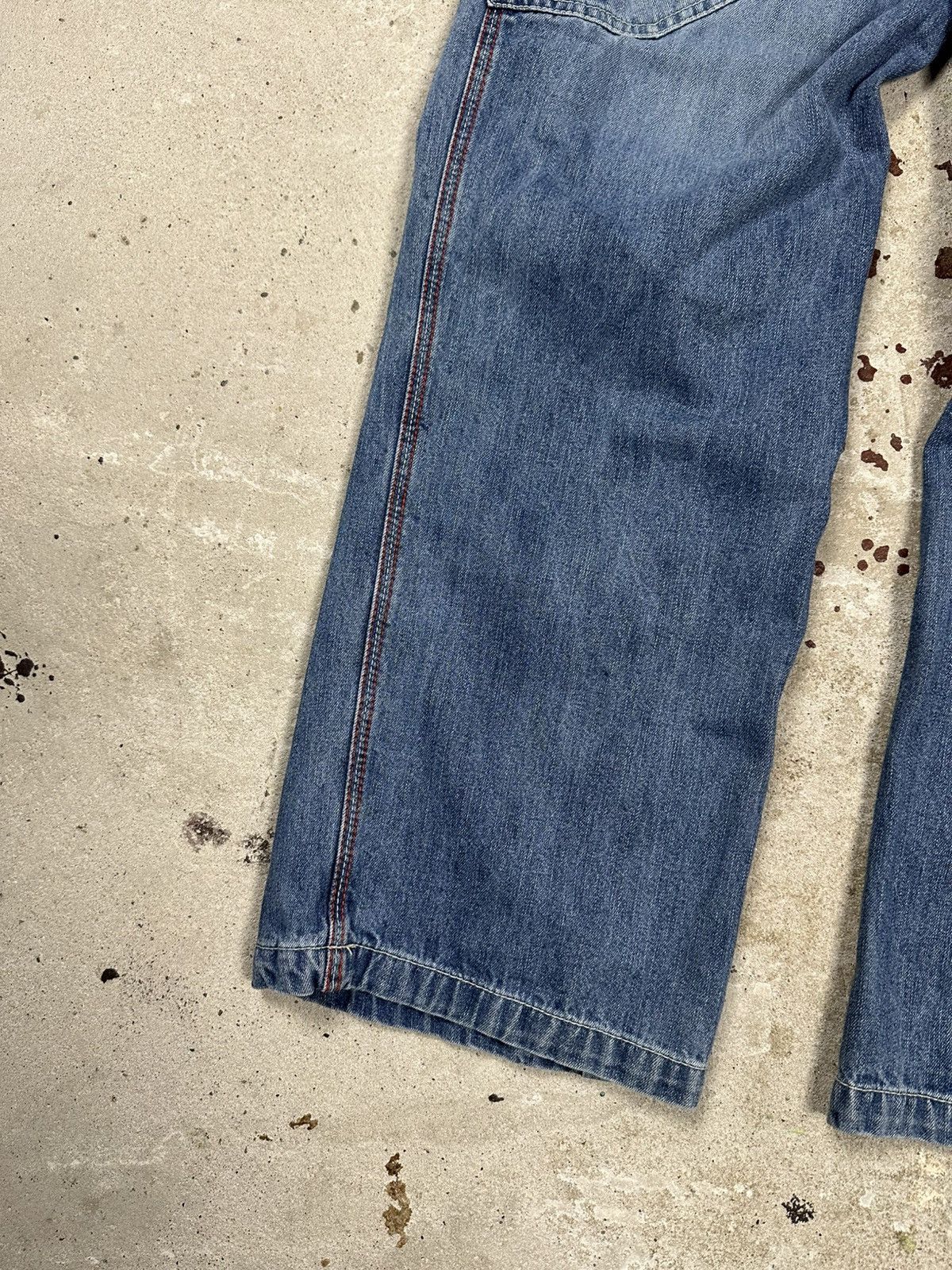 JNCO × Vintage Vintage Y2K Jnco Style Baggy Multi Pocket Denim Pants Jeans Size US 28 / EU 44 - 4 Thumbnail