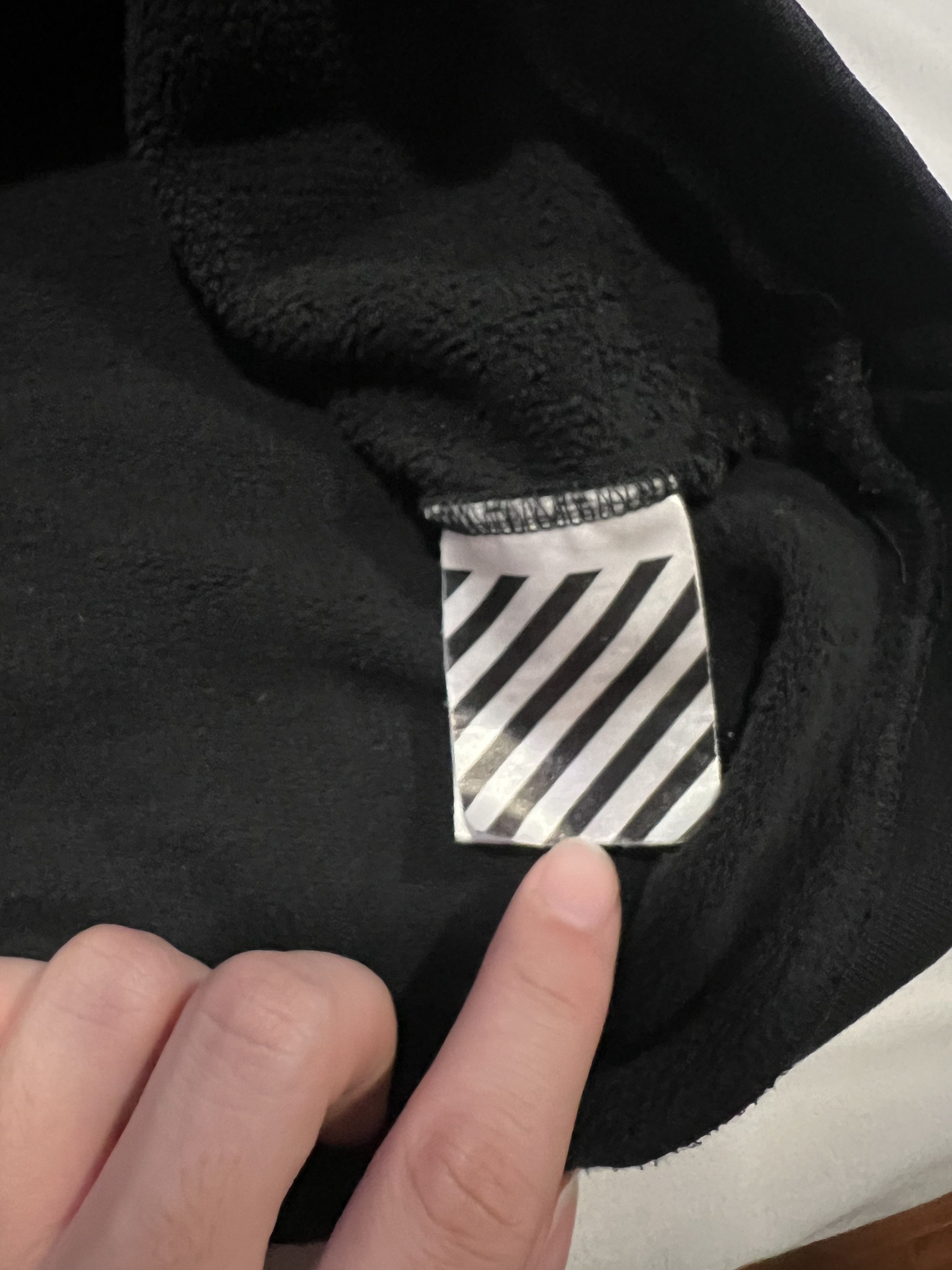 Off-White Off-White™ “Nebraska Cut Off” Diagonal Hoodie Size US S / EU 44-46 / 1 - 3 Thumbnail