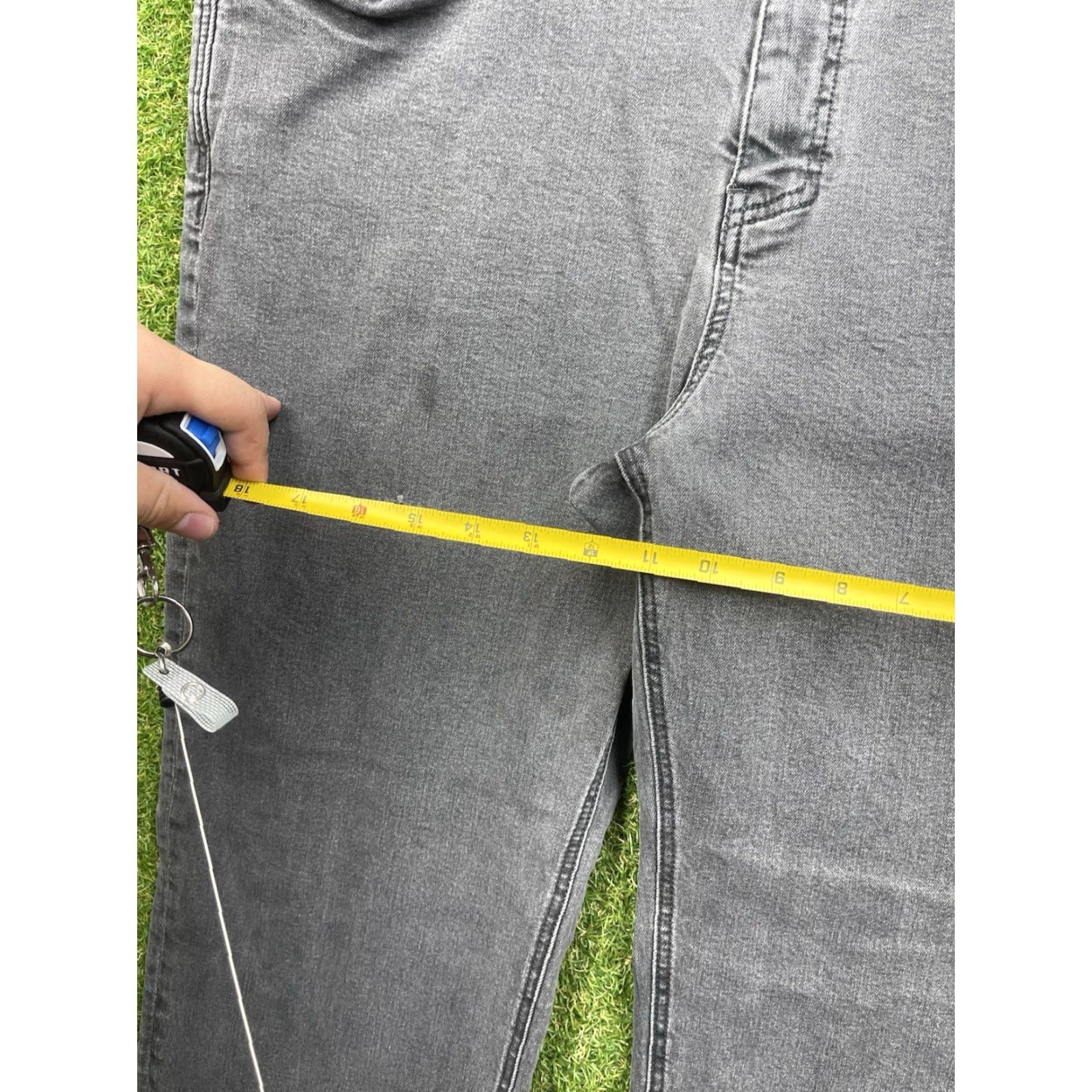 Denime LAPG Terrain Flex Jeans Mens 40x32 Slim Fit Straight Leg Denim Jeans Casual Size US 40 / EU 56 - 3 Thumbnail