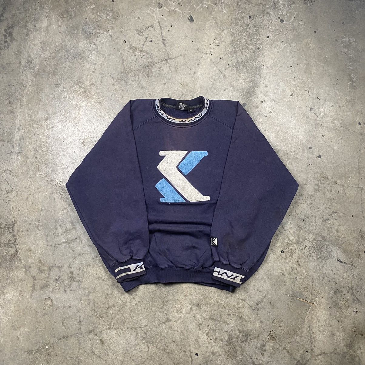 Karl Kani × Vintage Rare y2k Karl Kani Hiphop Bboy Distressed Boxy Size US XL / EU 56 / 4 - 1 Thumbnail