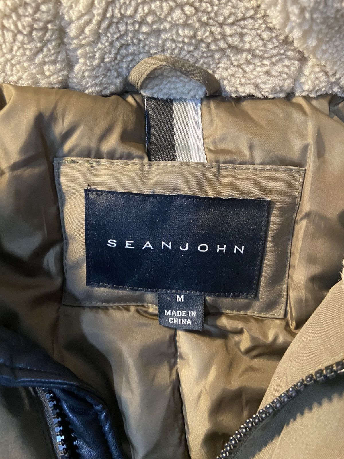 Sean John Sean John Puffer Coat Mens Medium Zip Fur Hoodie Size US M / EU 48-50 / 2 - 4 Thumbnail