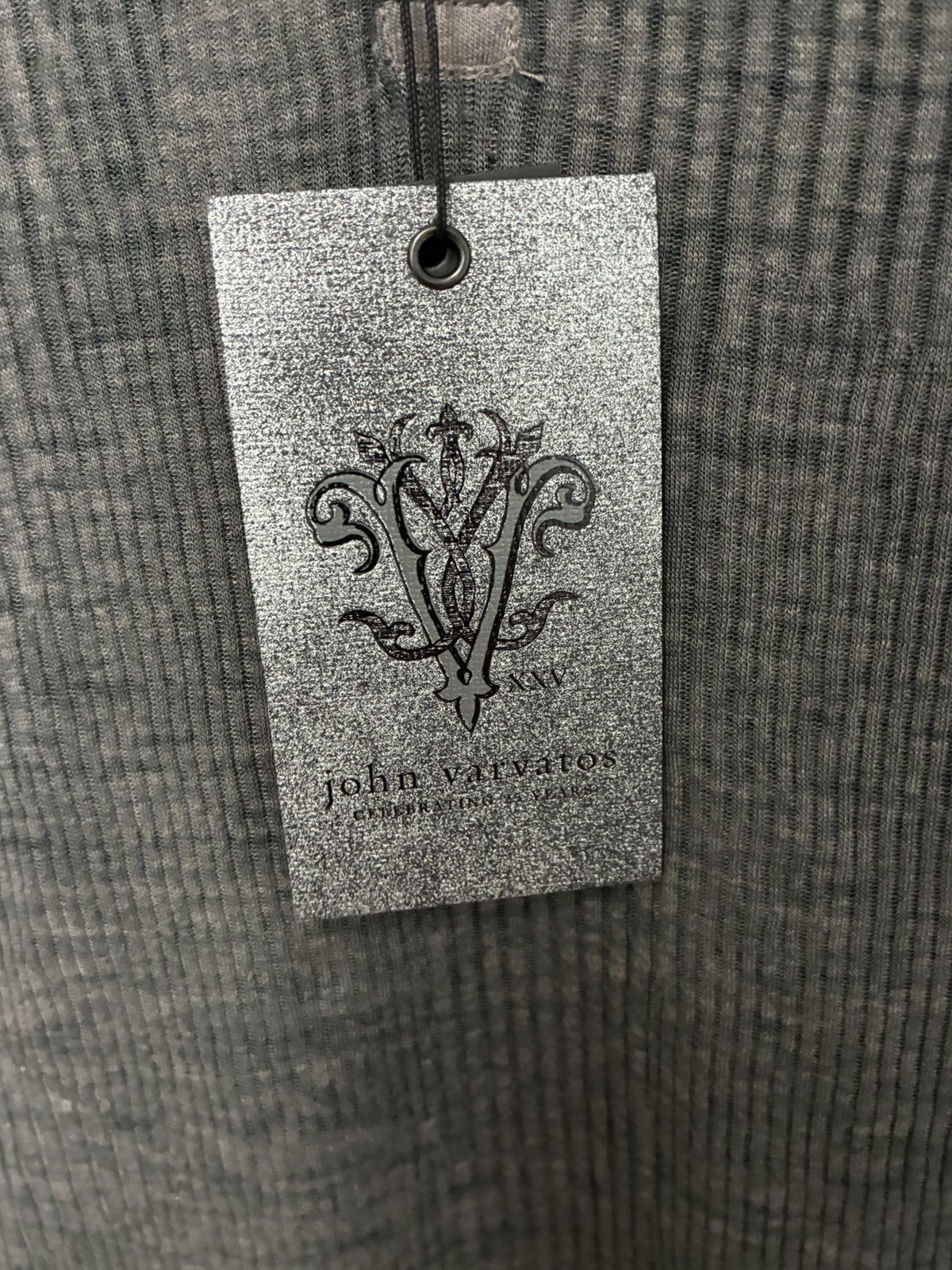 John Varvatos Klaus 25th anniversary Henley Medium Size US M / EU 48-50 / 2 - 12 Thumbnail