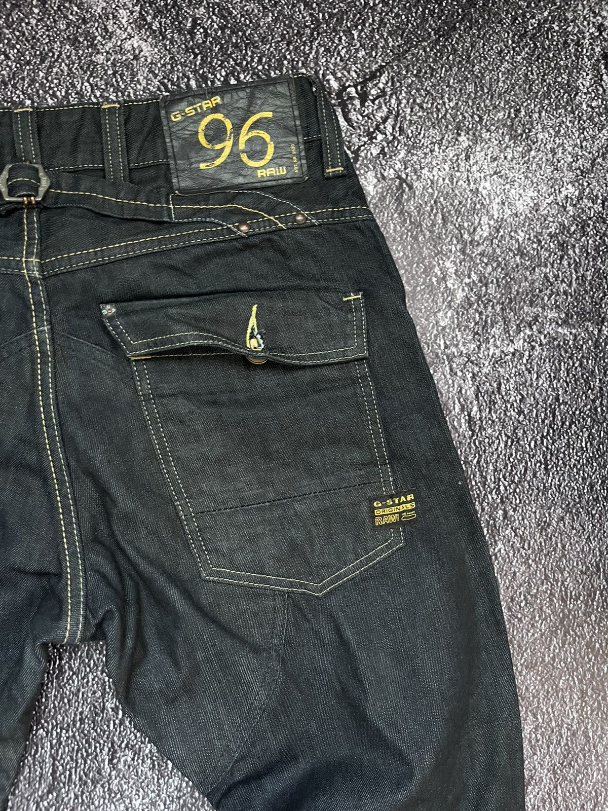 G-Star G Star Raw Elwood Heritage Narrow Denim Jeans 32/32 Size US 32 / EU 48 - 6 Thumbnail
