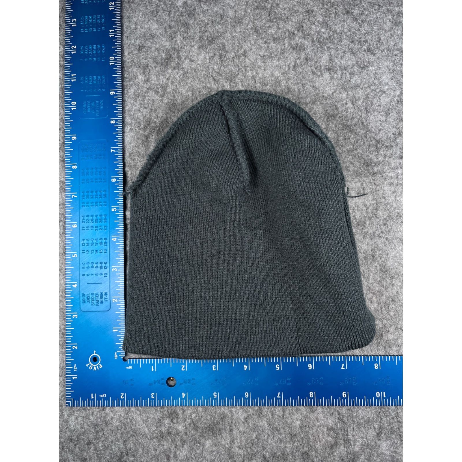 Vintage IN-N-Out Burger Beanie Toque Adult One Size Gray Knit 100% Acrylic Workwear Size ONE SIZE - 6 Thumbnail