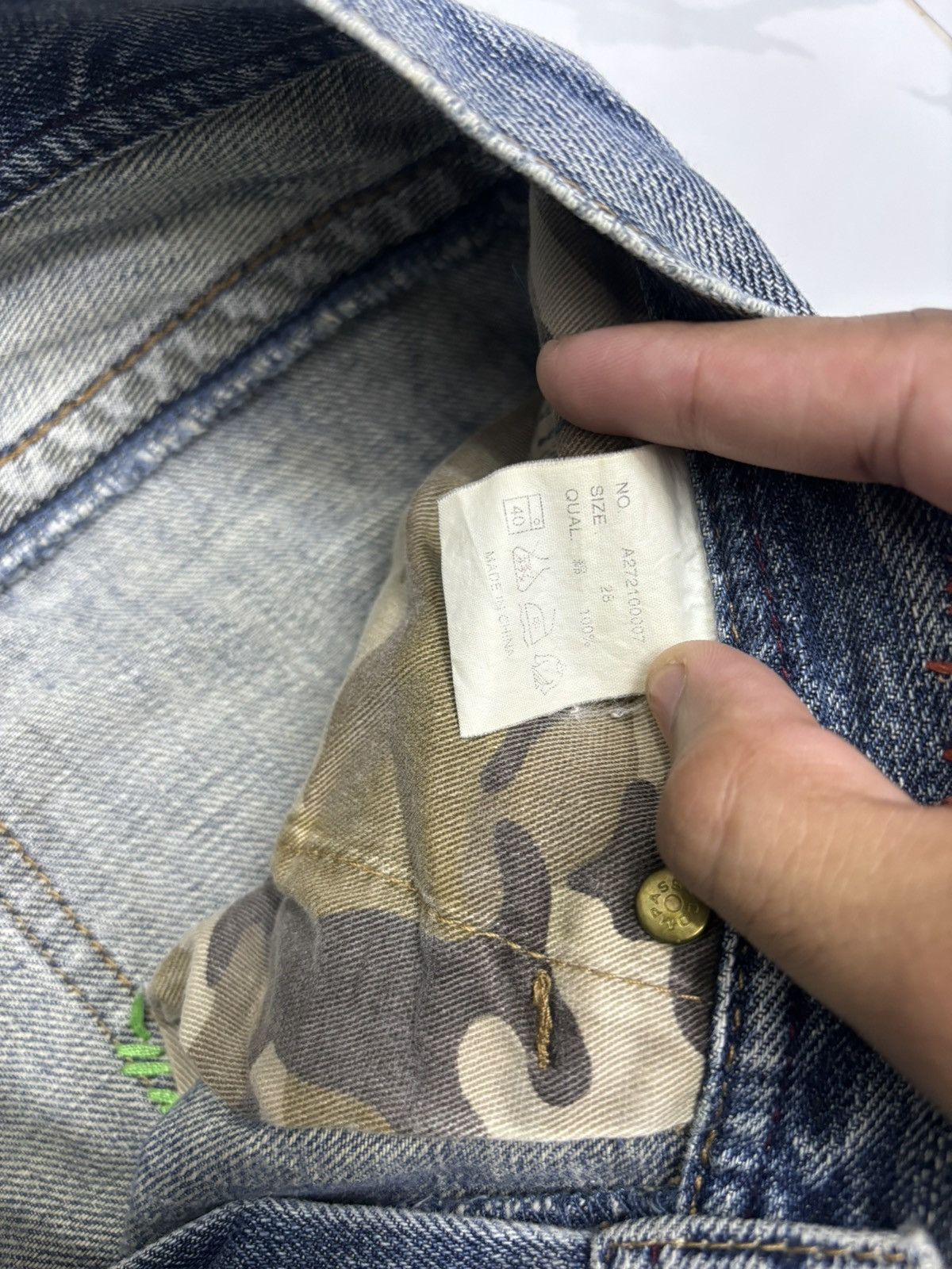 If Six Was Nine 🔥[A:R] PATCHWORK FLARE JEANS IF SIX WAS NINE DENIM STYLE Size US 29 - 11 Thumbnail