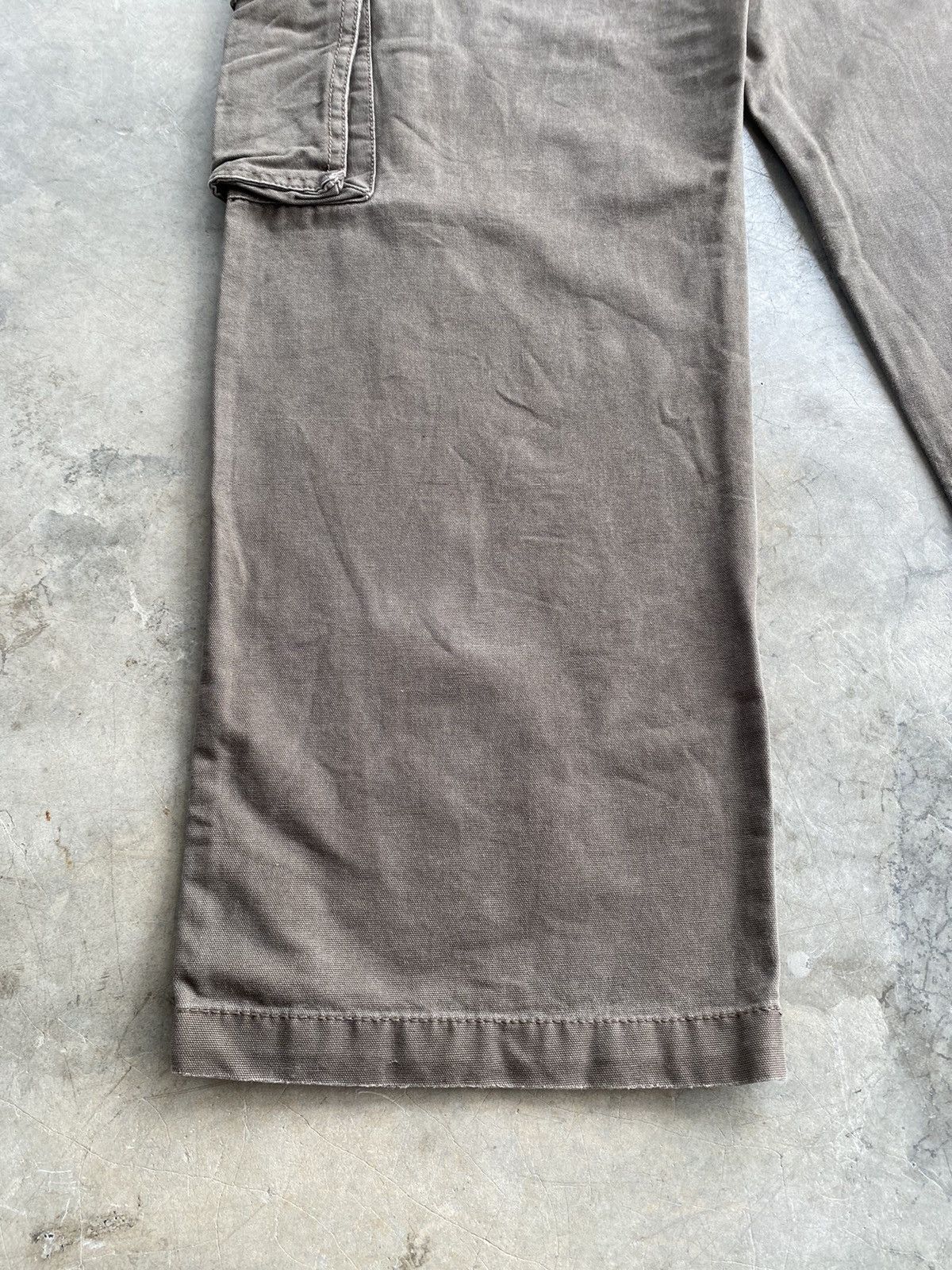 JNCO × Japanese Brand Baggy Jeans Green Source Sun Faded Chocolate/Green Cargo Size US 30 / EU 46 - 12 Thumbnail