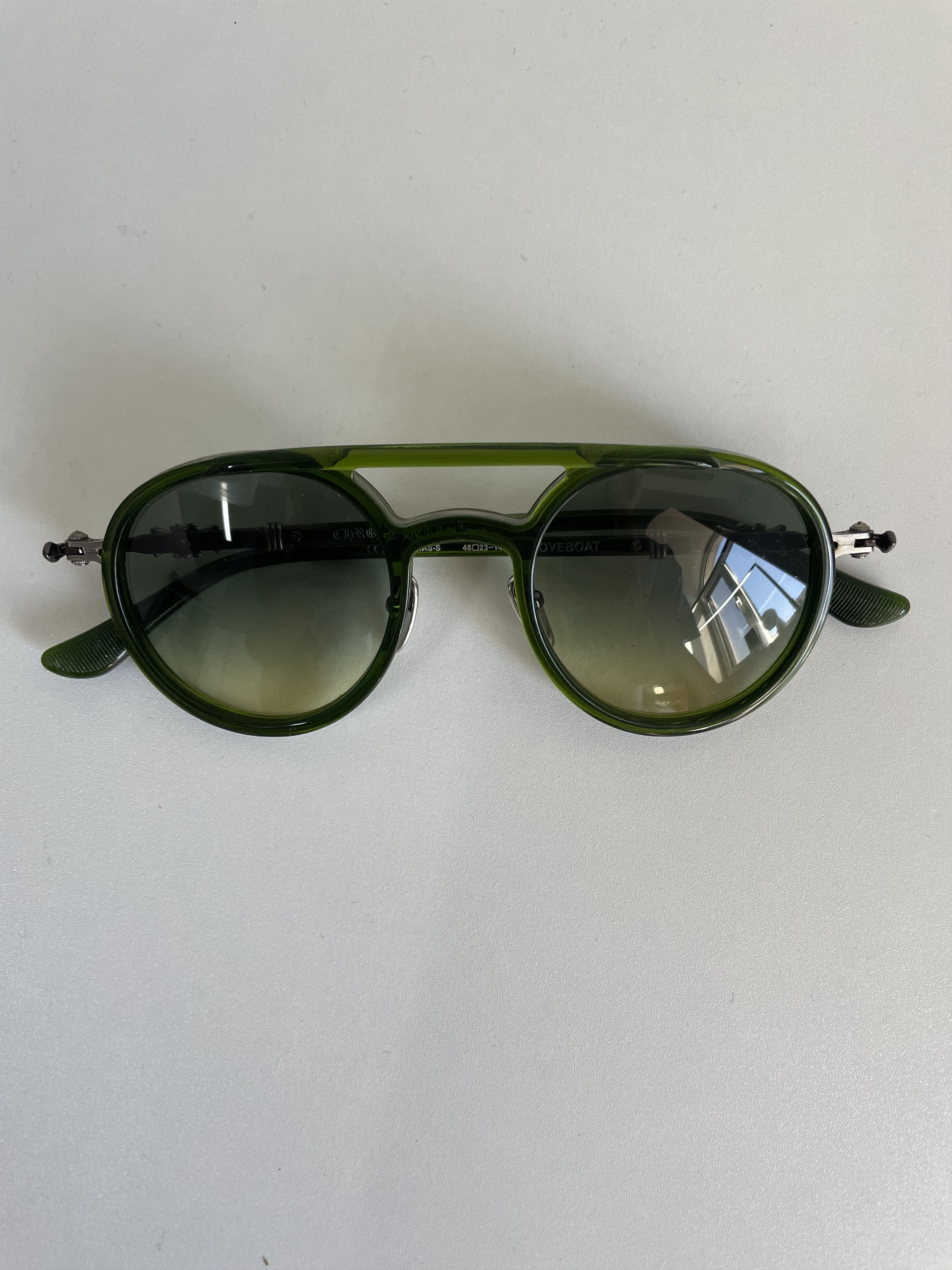 Chrome Hearts Chrome Hearts LOVEBOAT MOS/AS Sunglasses Size ONE SIZE - 7 Thumbnail