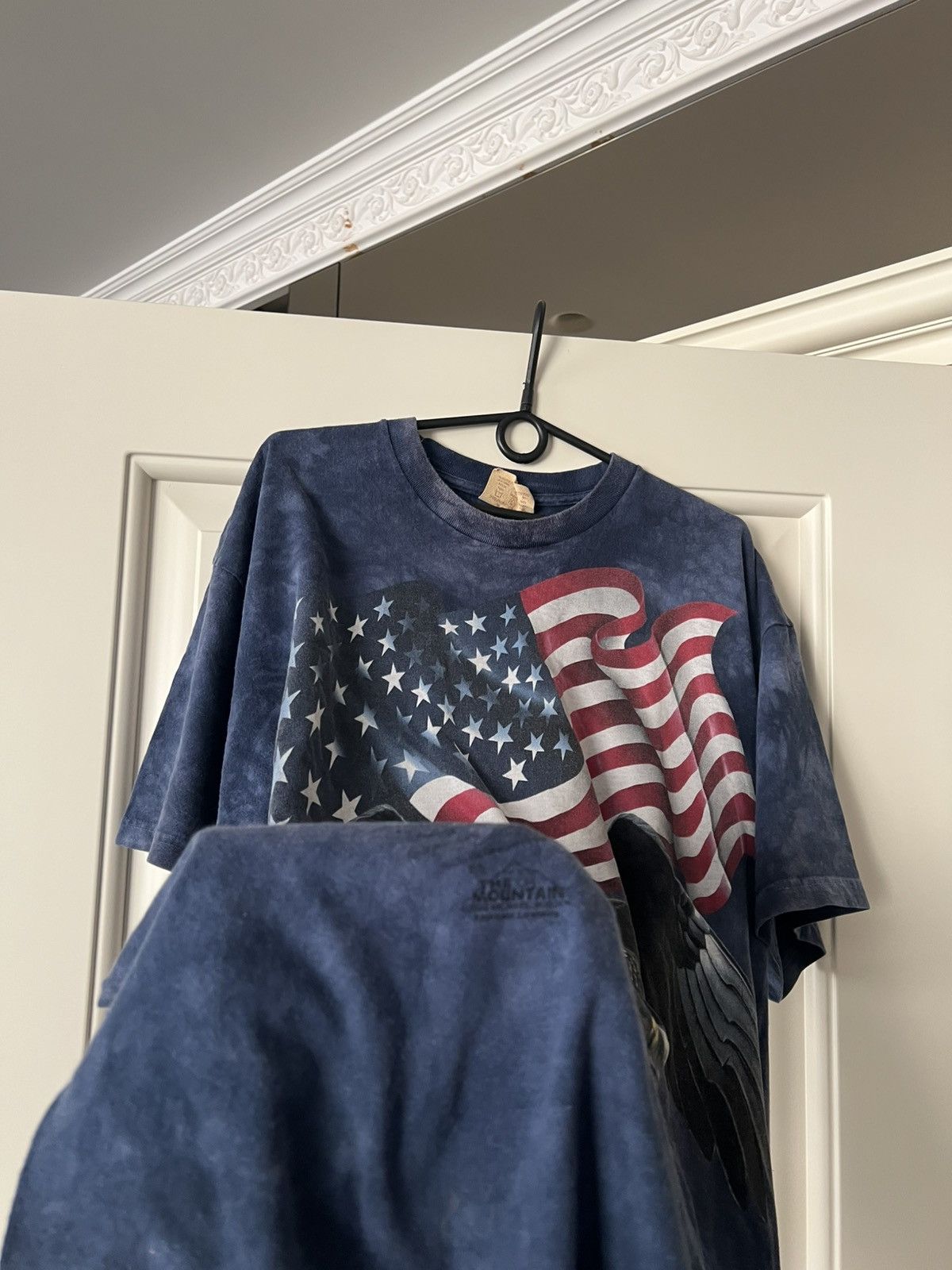 The Mountain Vintage The Mountain USA Eagle American Flag T-Shirt Size US XXL / EU 58 / 5 - 7 Thumbnail