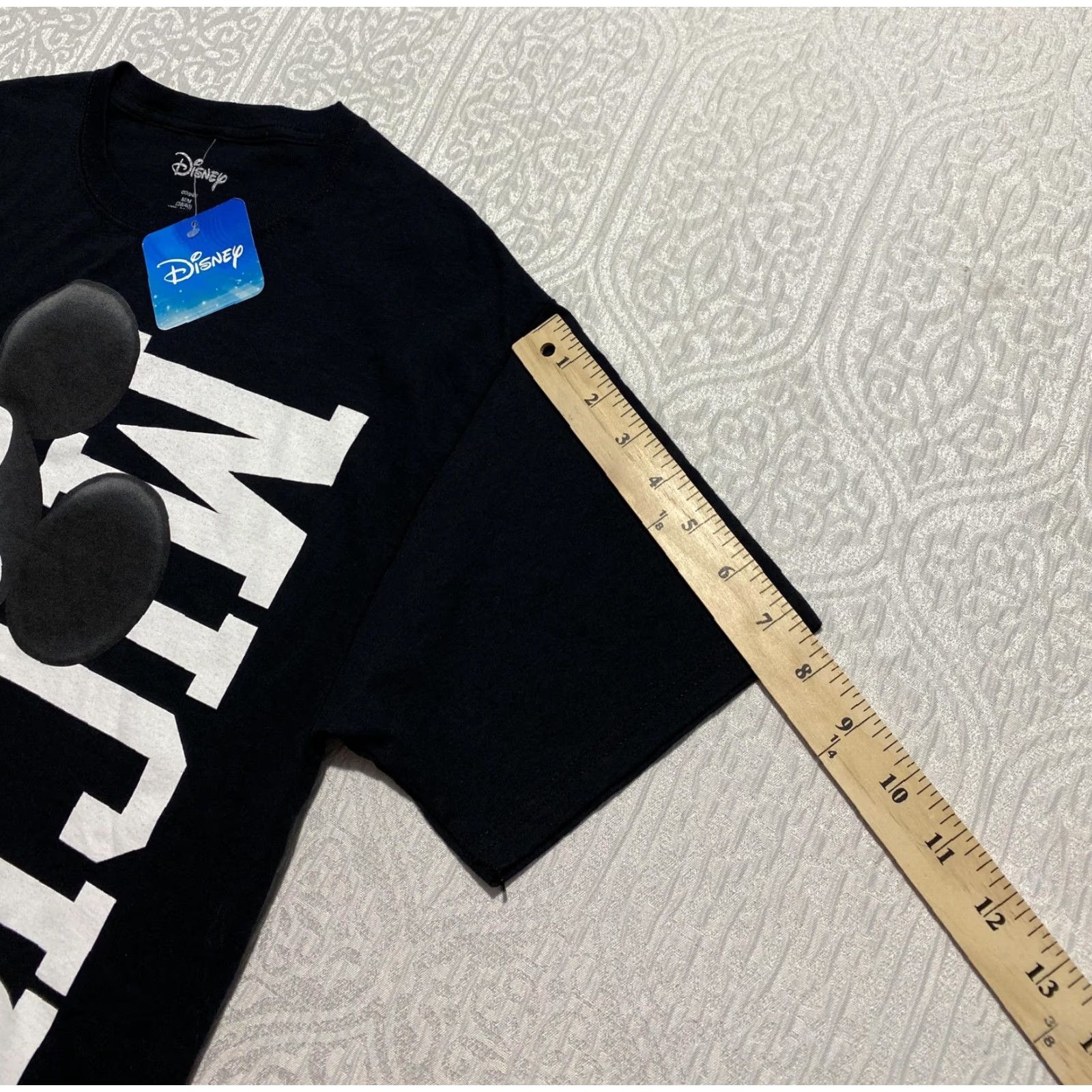 Disney Disney Mickey Mouse Shirt Mens Medium Black Graphic Tee NWT Cotton Size US M / EU 48-50 / 2 - 5 Thumbnail