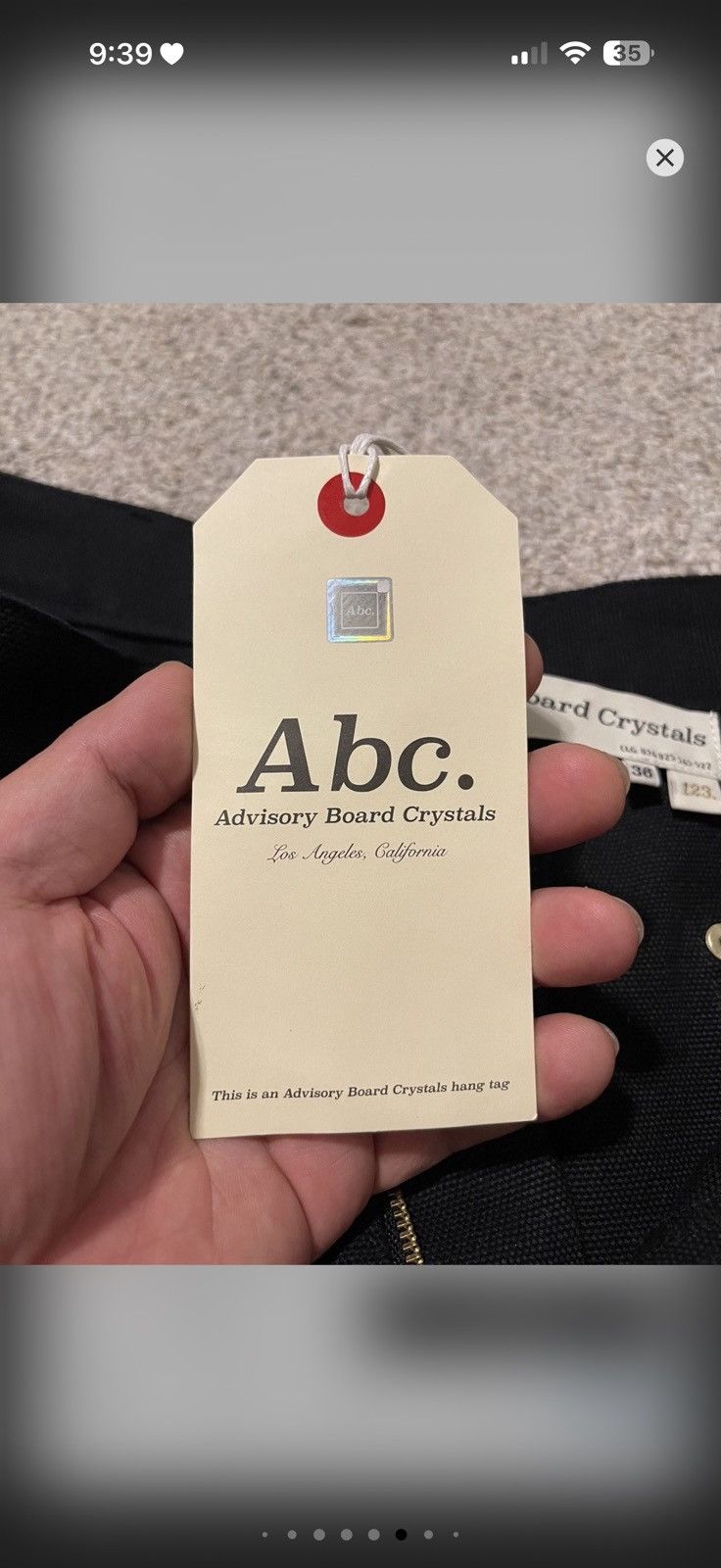 Advisory Board Crystals Advisory Board Crystals Abc 123 Pants Black Size 36 Size US 36 / EU 52 - 7 Thumbnail
