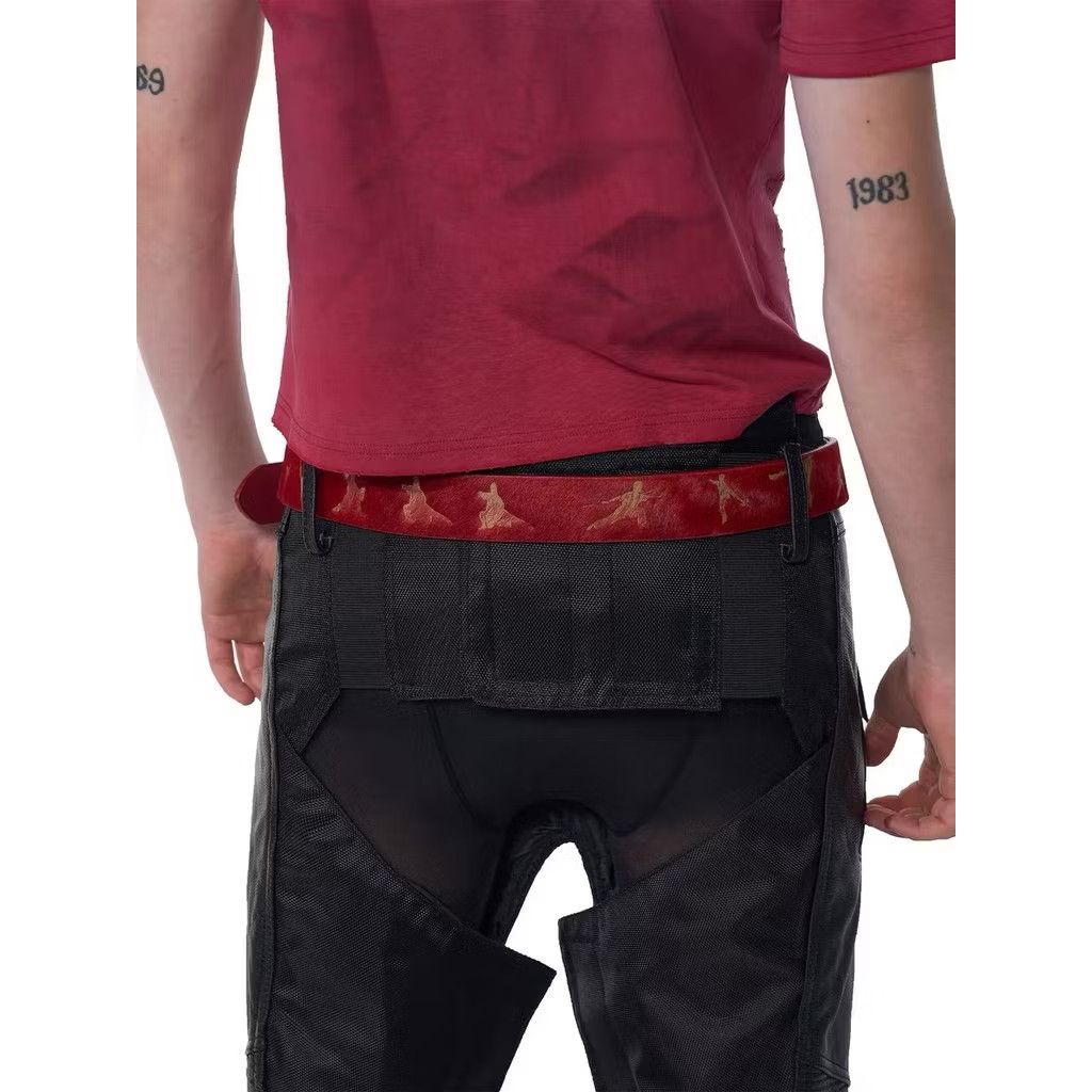 Japanese Brand Martial art figure Red Colour Belt Size ONE SIZE - 3 Thumbnail
