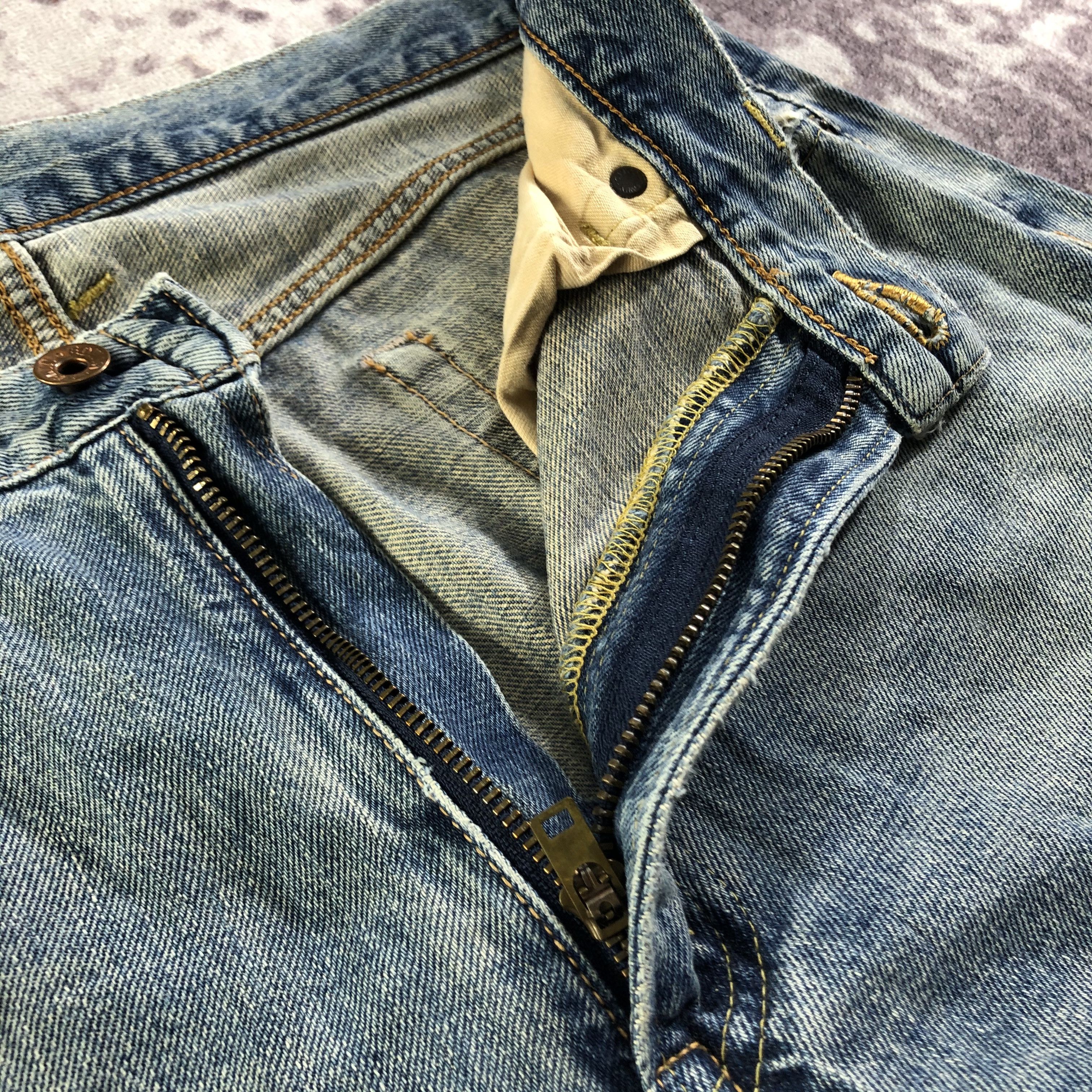 Edwin Vintage Light Wash Edwin 505 Selvedge Jeans-JM3558 Size US 32 / EU 48 - 8 Thumbnail