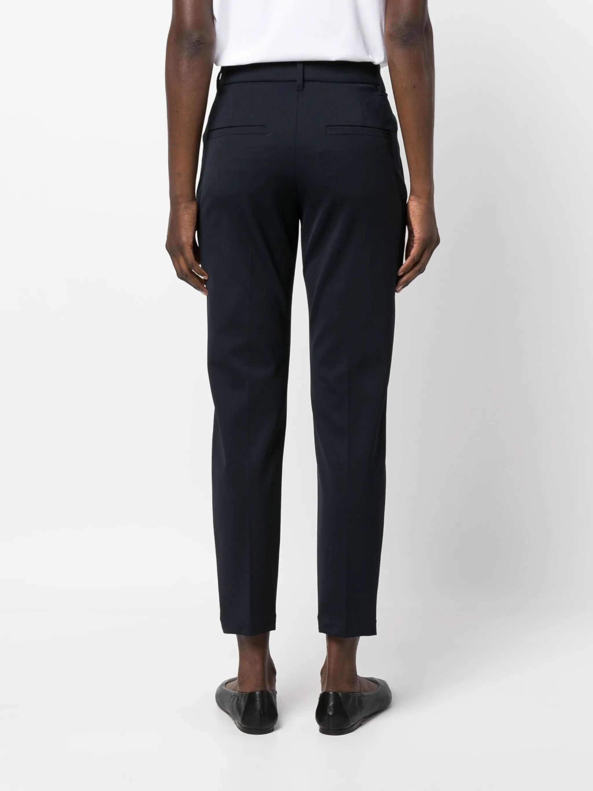 Brunello Cucinelli o1y0725 Casual Pant in Midnight Blue Size 25" / US 0 / IT 36 - 4 Thumbnail
