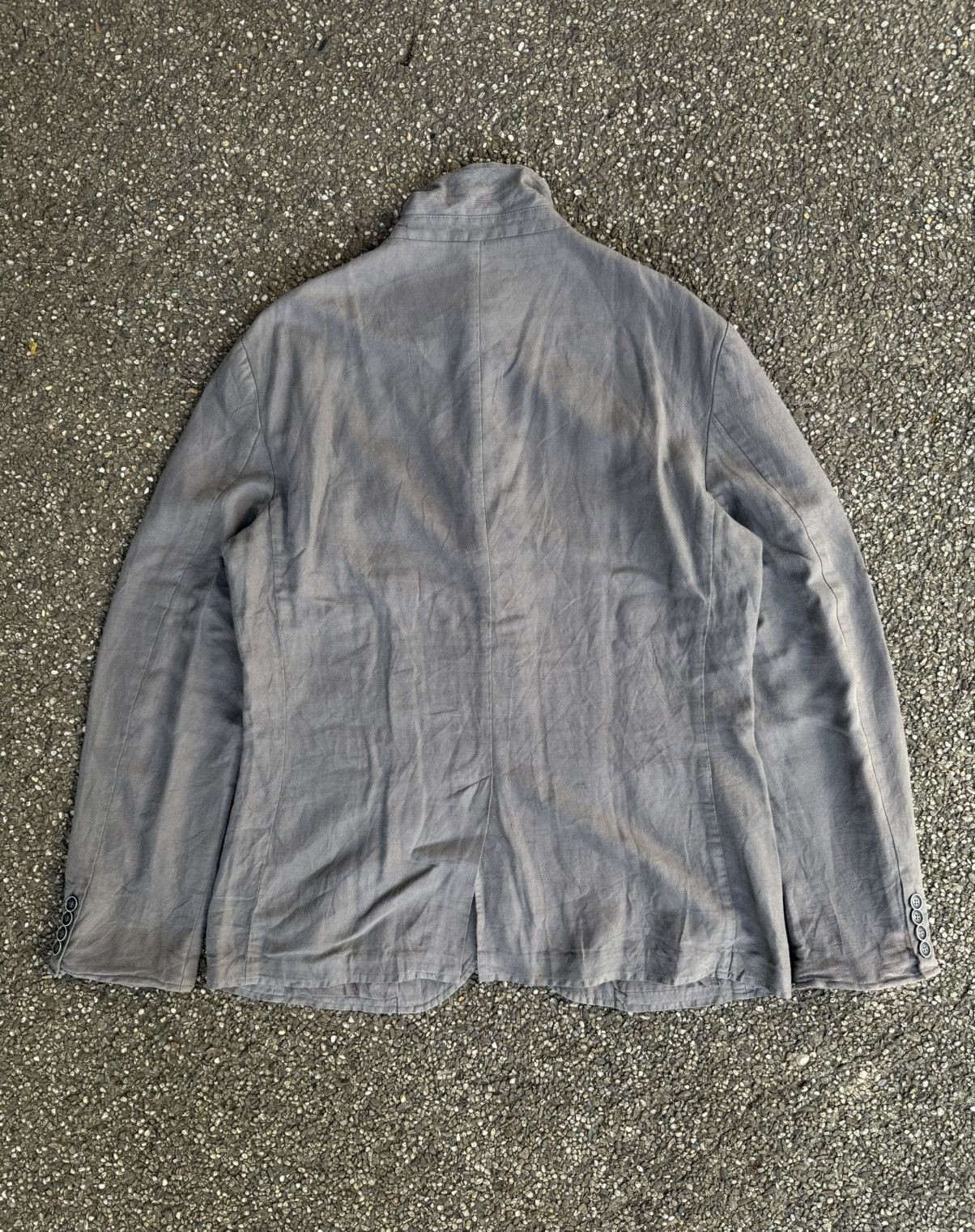 John Varvatos John Varvatos Woodward Multi-button Linen Blazer Size 44R - 7 Thumbnail
