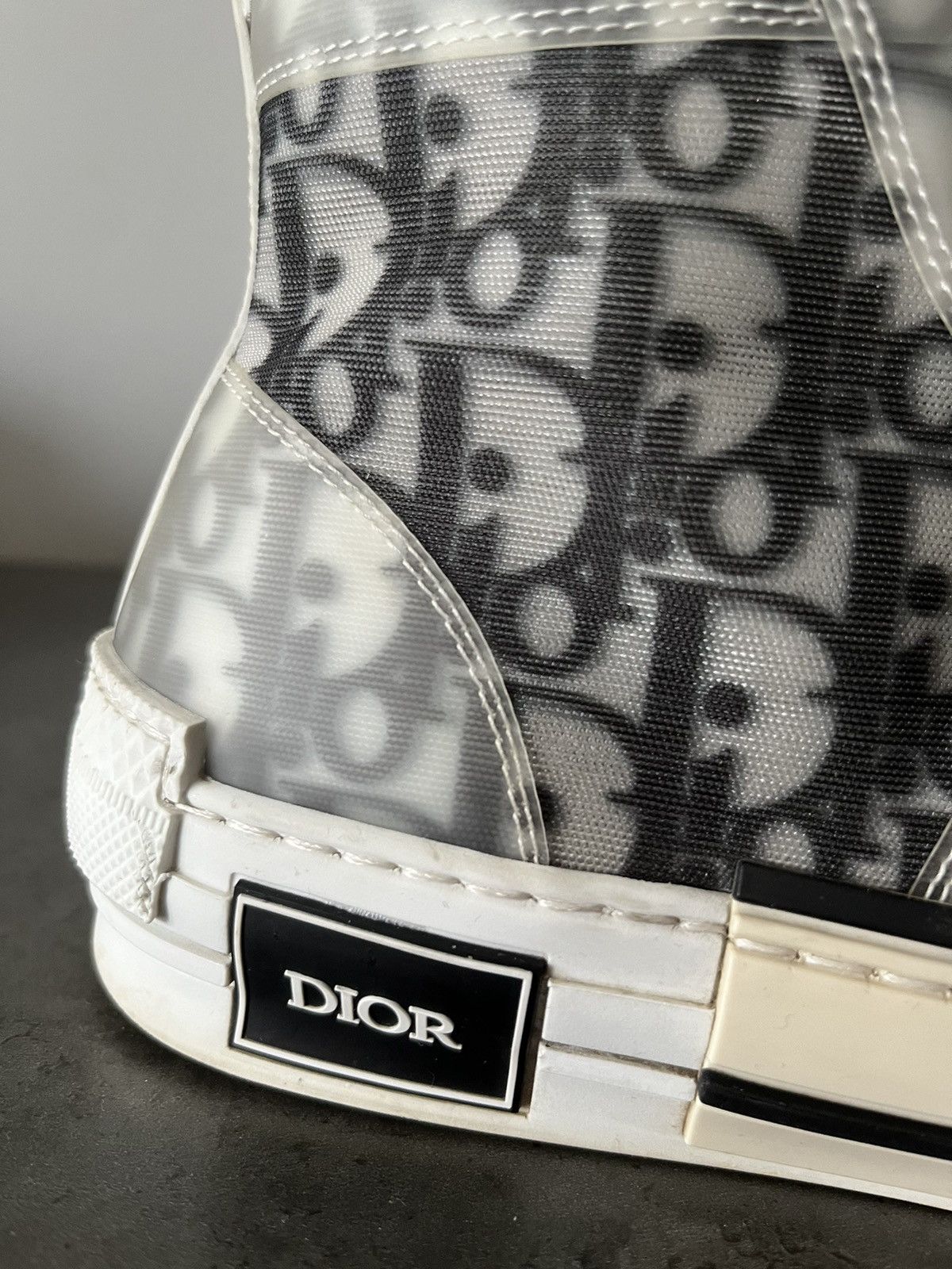 Dior Dior b23 monogram hi-top sneakers Size US 7.5 / EU 40-41 - 6 Thumbnail