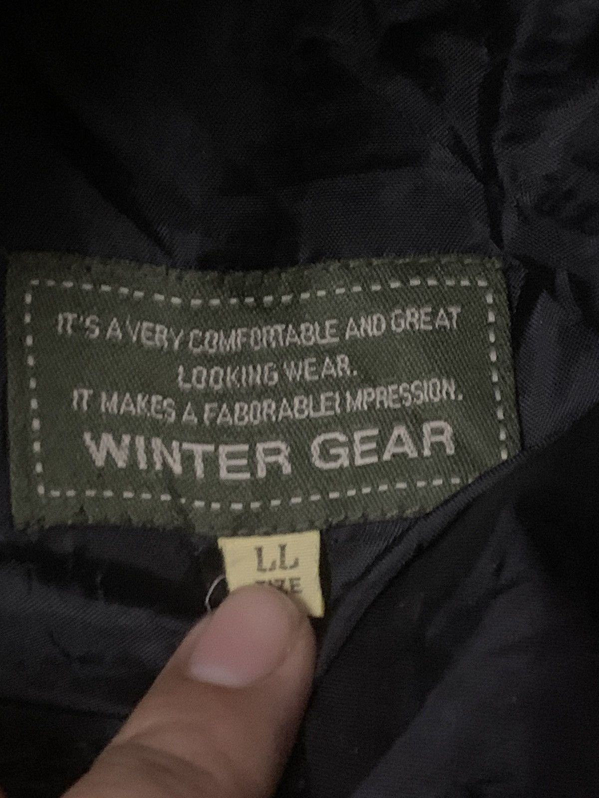 Japanese Brand Winter Gear Bomber Jacket Size US L / EU 52-54 / 3 - 6 Thumbnail