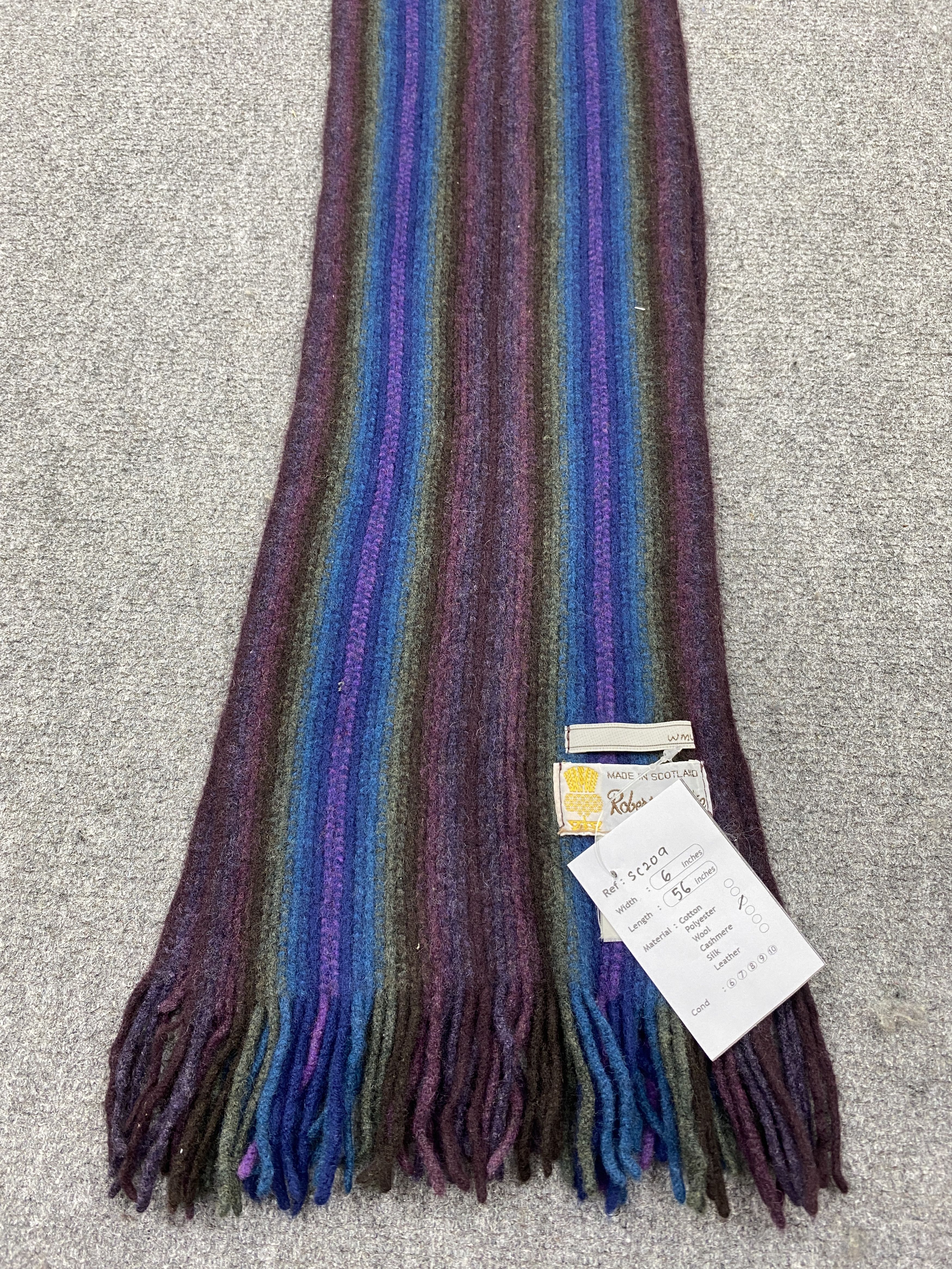 Japanese Brand × Vintage Robert Mackie Scarf / Muffler / Neckwear SC0209 Size ONE SIZE - 6 Thumbnail