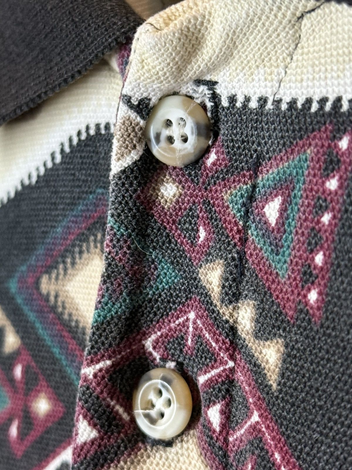 Vintage Roughrider Aztec Polo Size US M / EU 48-50 / 2 - 4 Thumbnail