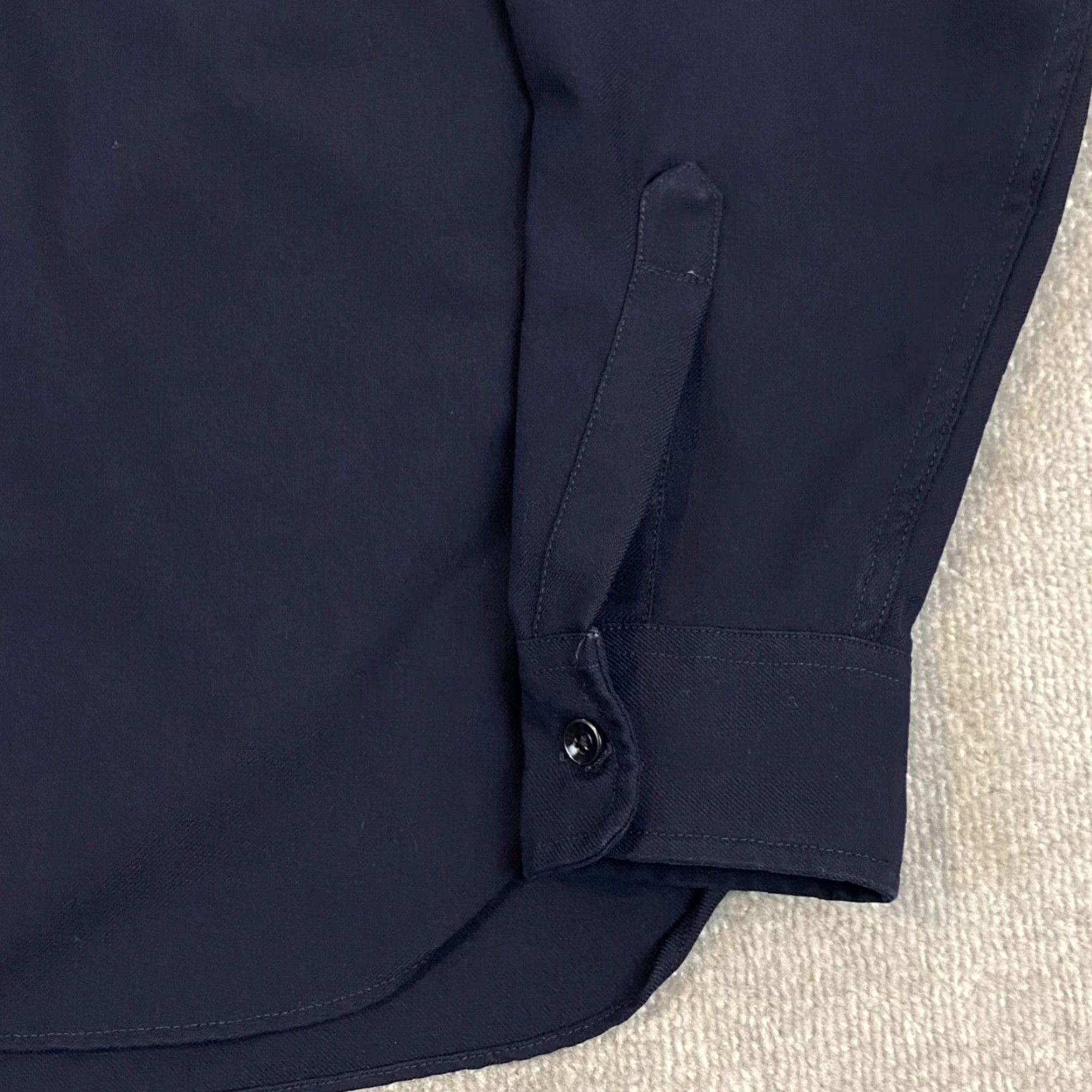 Vintage L.L. Bean Shirt Allagash Flannel Mens L Navy Blue Button Up Hunting 90s Size US L / EU 52-54 / 3 - 4 Thumbnail