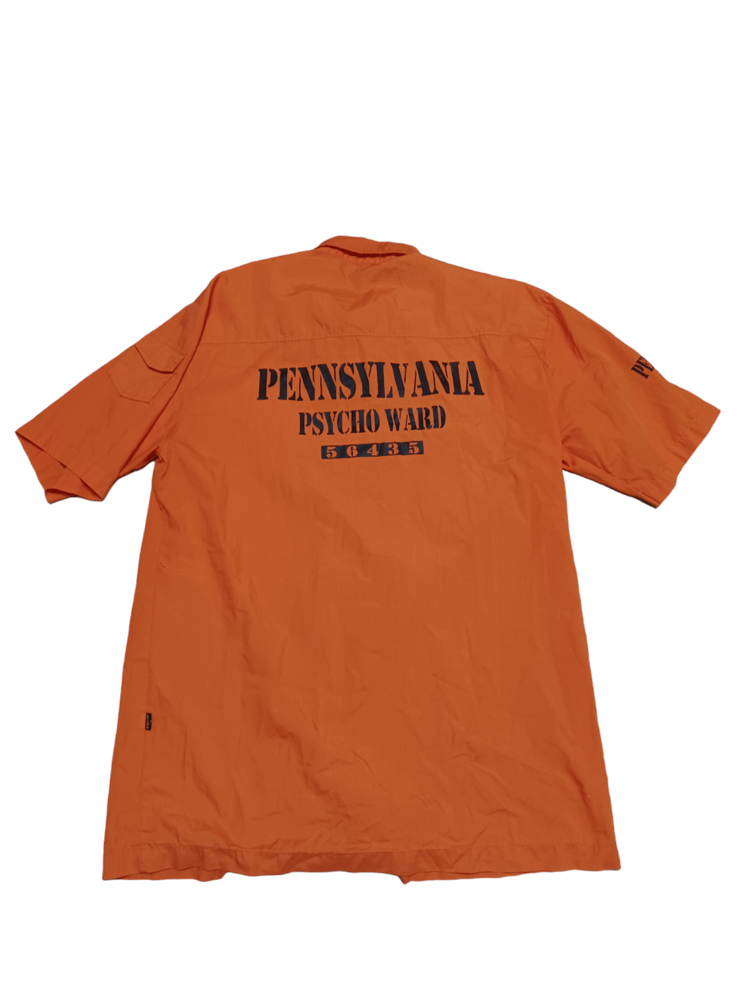 Japanese Brand THE PRISONER UNIFORM PENNSYLVANIA PSYCHO YARD SHIRT Size US XL / EU 56 / 4 - 2 Thumbnail