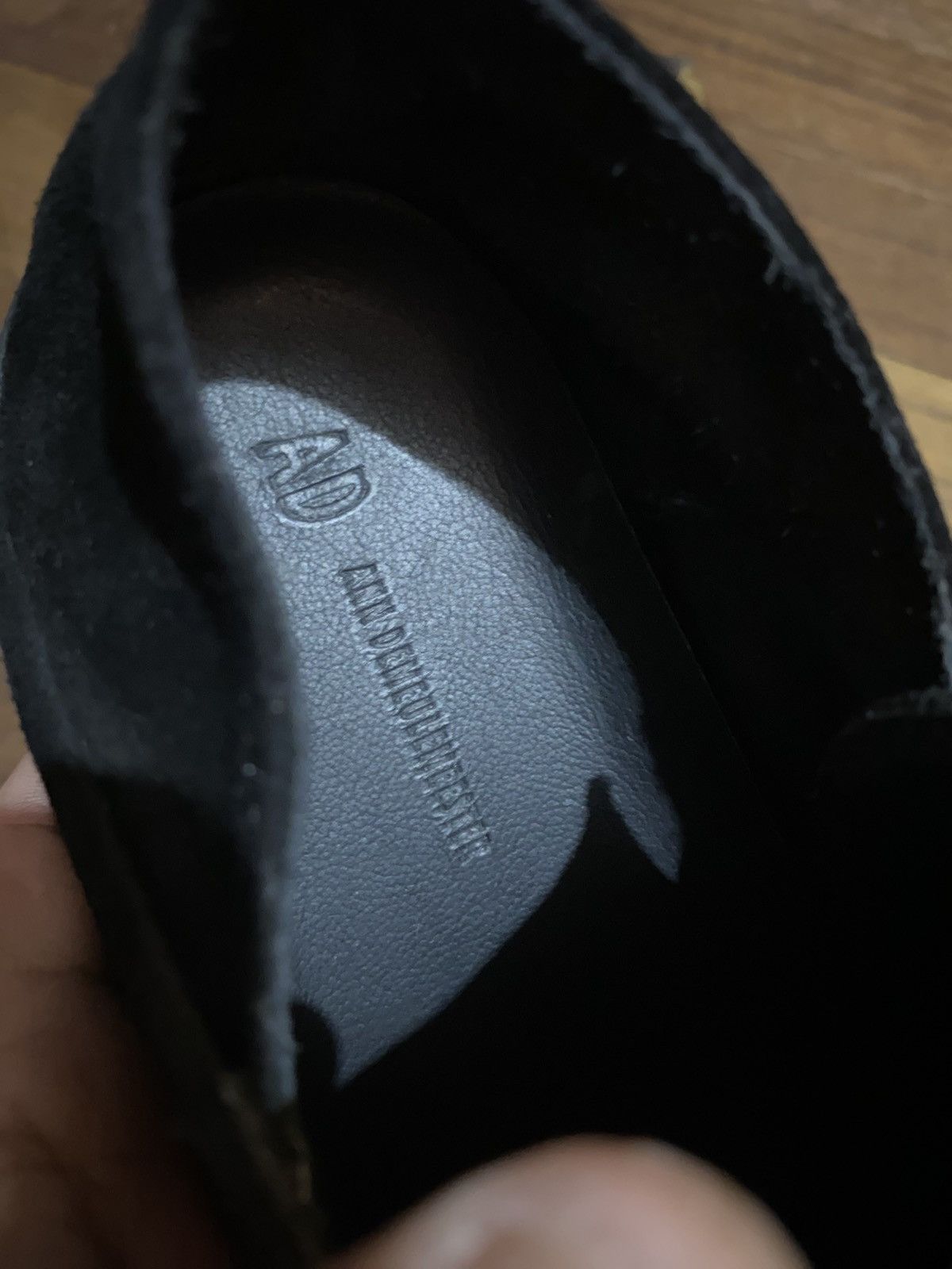 Ann Demeulemeester Ann Demeulemeester suede low-top trainer Size US 8 / IT 38 - 7 Thumbnail