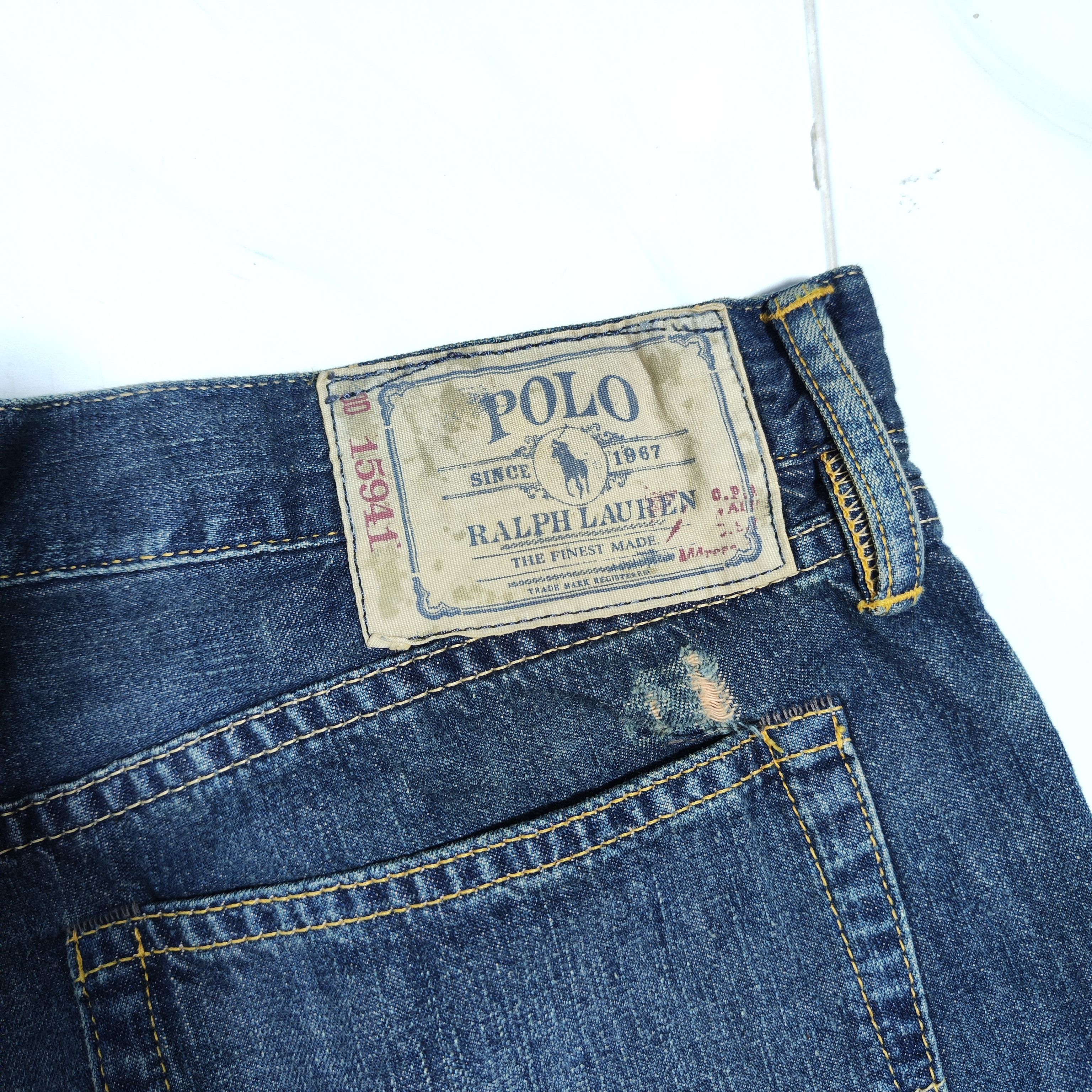 Polo Ralph Lauren Polo Ralph Lauren Jean denim 34x30 Size US 34 / EU 50 - 3 Thumbnail