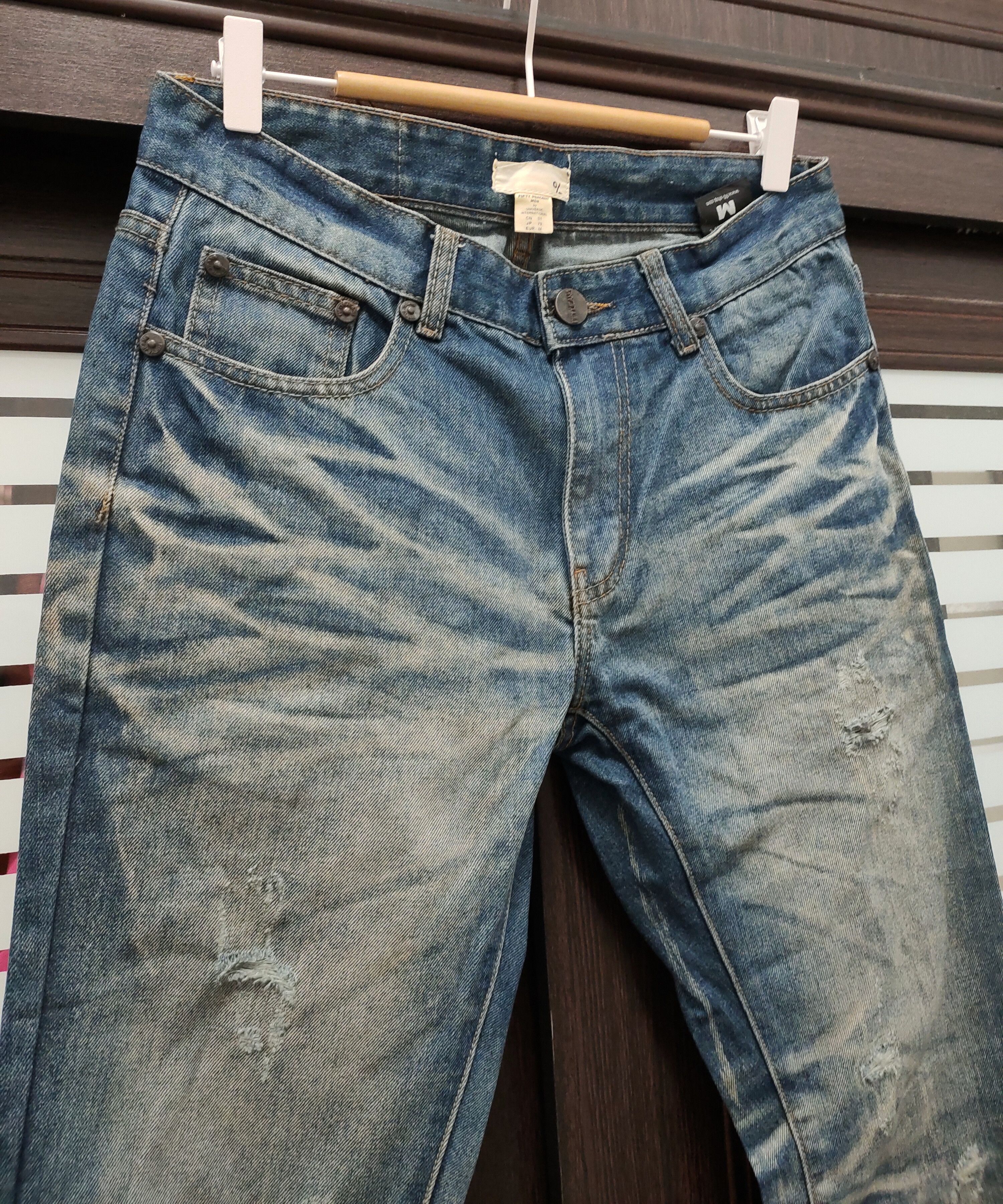 City Streets 💥 Crazy Sick Flared Fifty Percent Denim 💥 Size US 30 / EU 46 - 3 Thumbnail