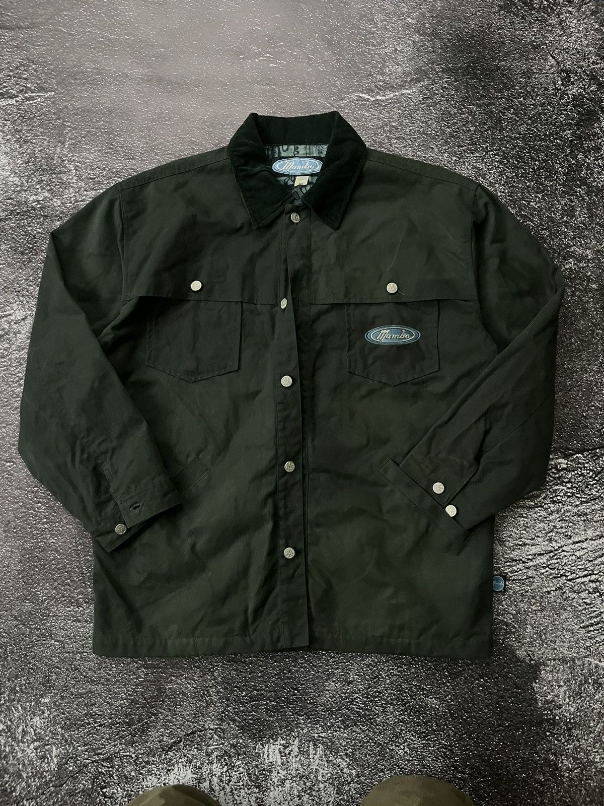 Mambo 🔥RARE🔥Vintage 90s Mambo Wax Jacket Green Size US M / EU 48-50 / 2 - 3 Thumbnail