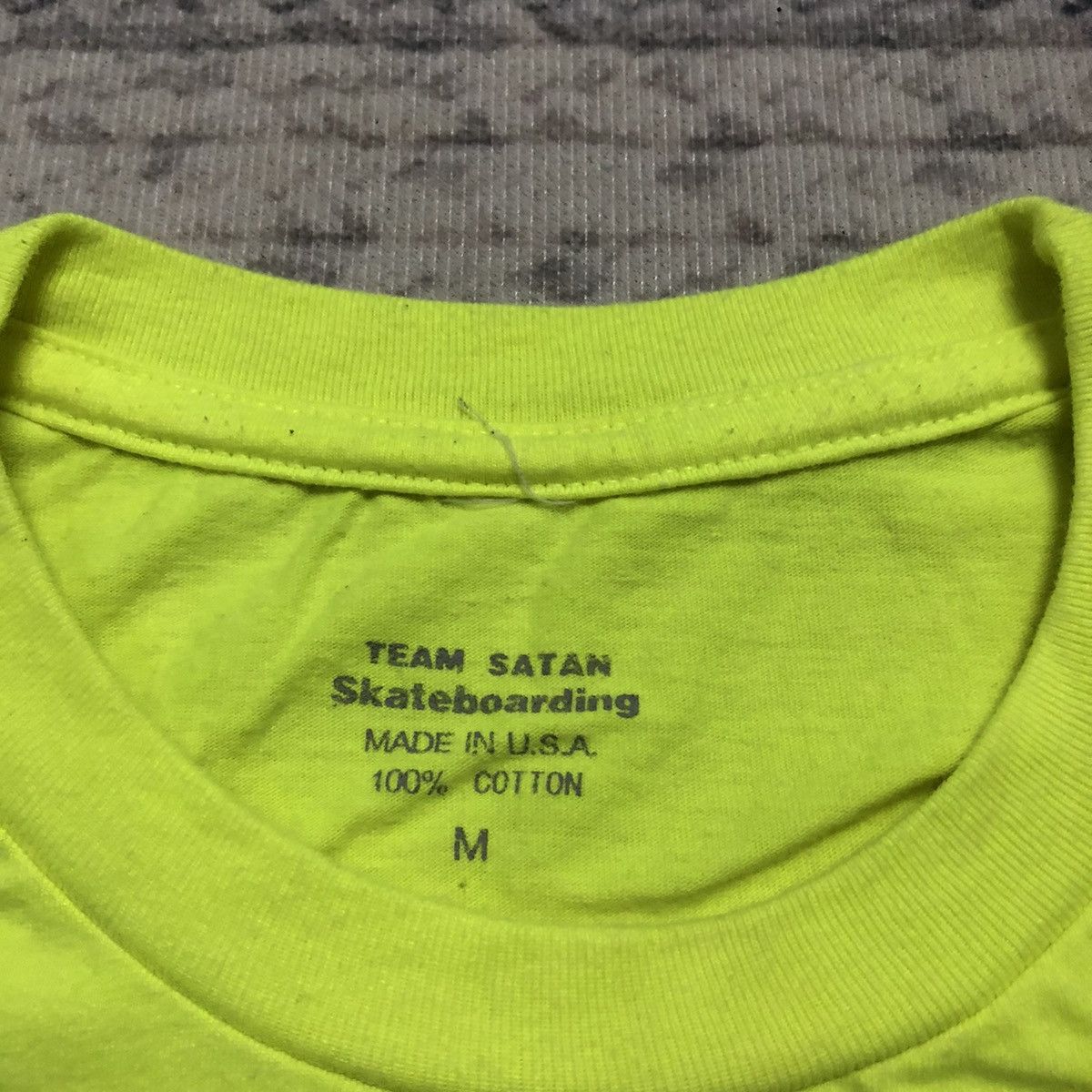 Other Rare Team Satan ‘666’ Skateboarding Tees Size US M / EU 48-50 / 2 - 9 Thumbnail