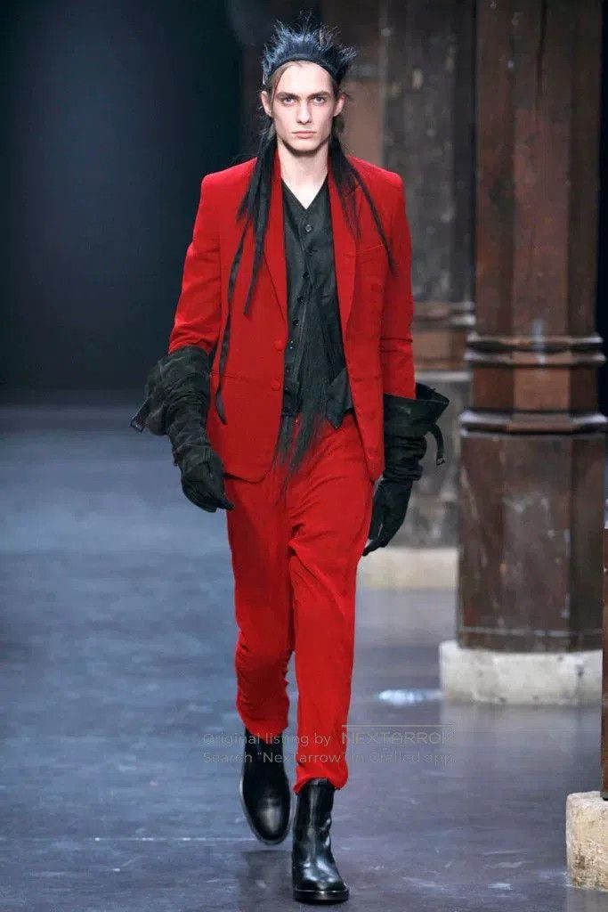 Ann Demeulemeester ann demeulemeester red suit jacket. Size US XXS / EU 40 - 8 Thumbnail