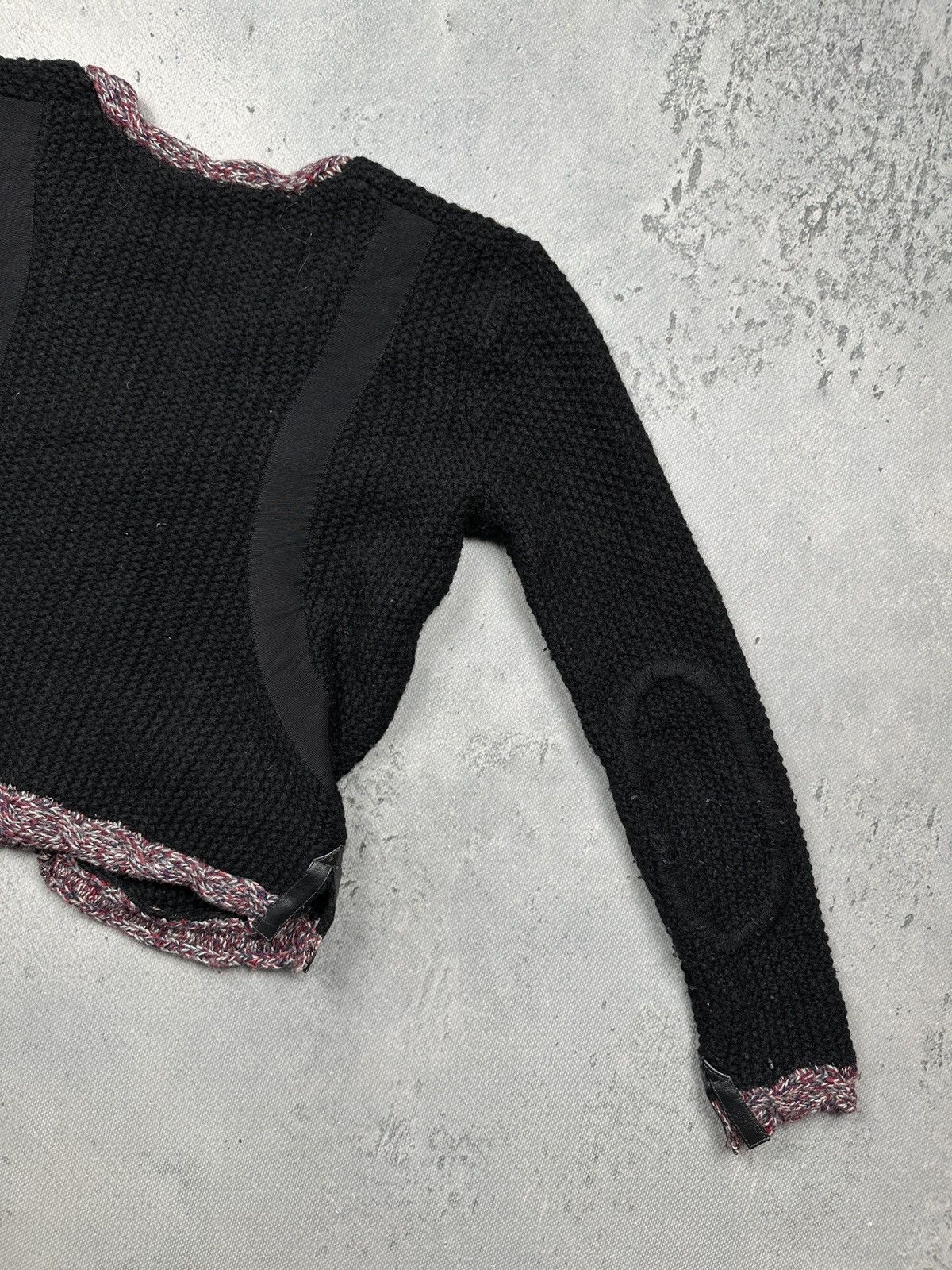 Zadig & Voltaire Zadig & Voltaire Vintage Lux Alpaca Wool Tweed Trim Cardigan Size S / US 4 / IT 40 - 3 Thumbnail