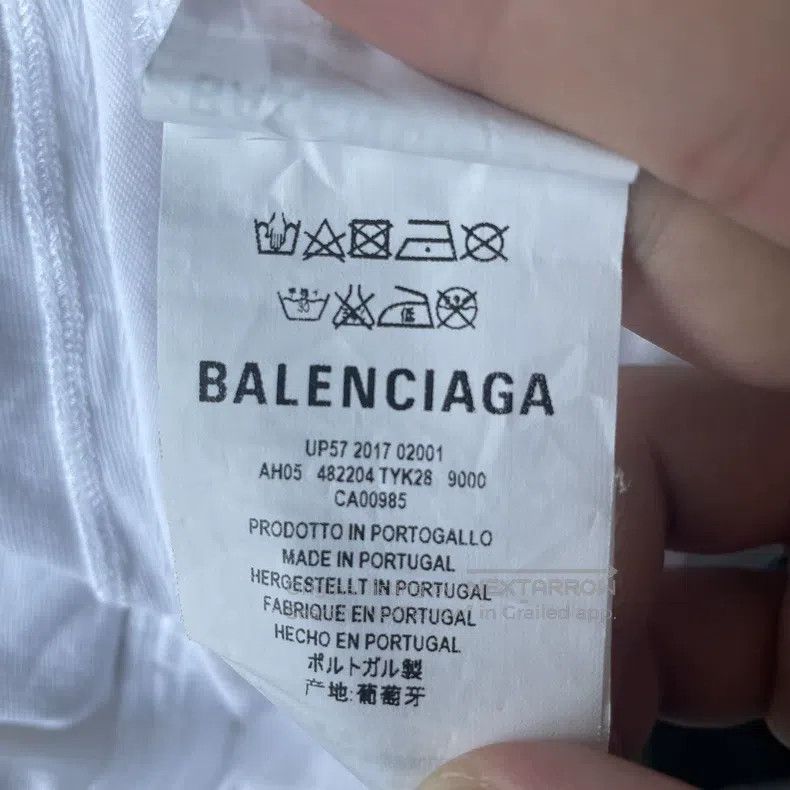 Balenciaga Balenciaga Letter logo printed round neck short-sleeve T-s Size US XS / EU 42 / 0 - 6 Thumbnail