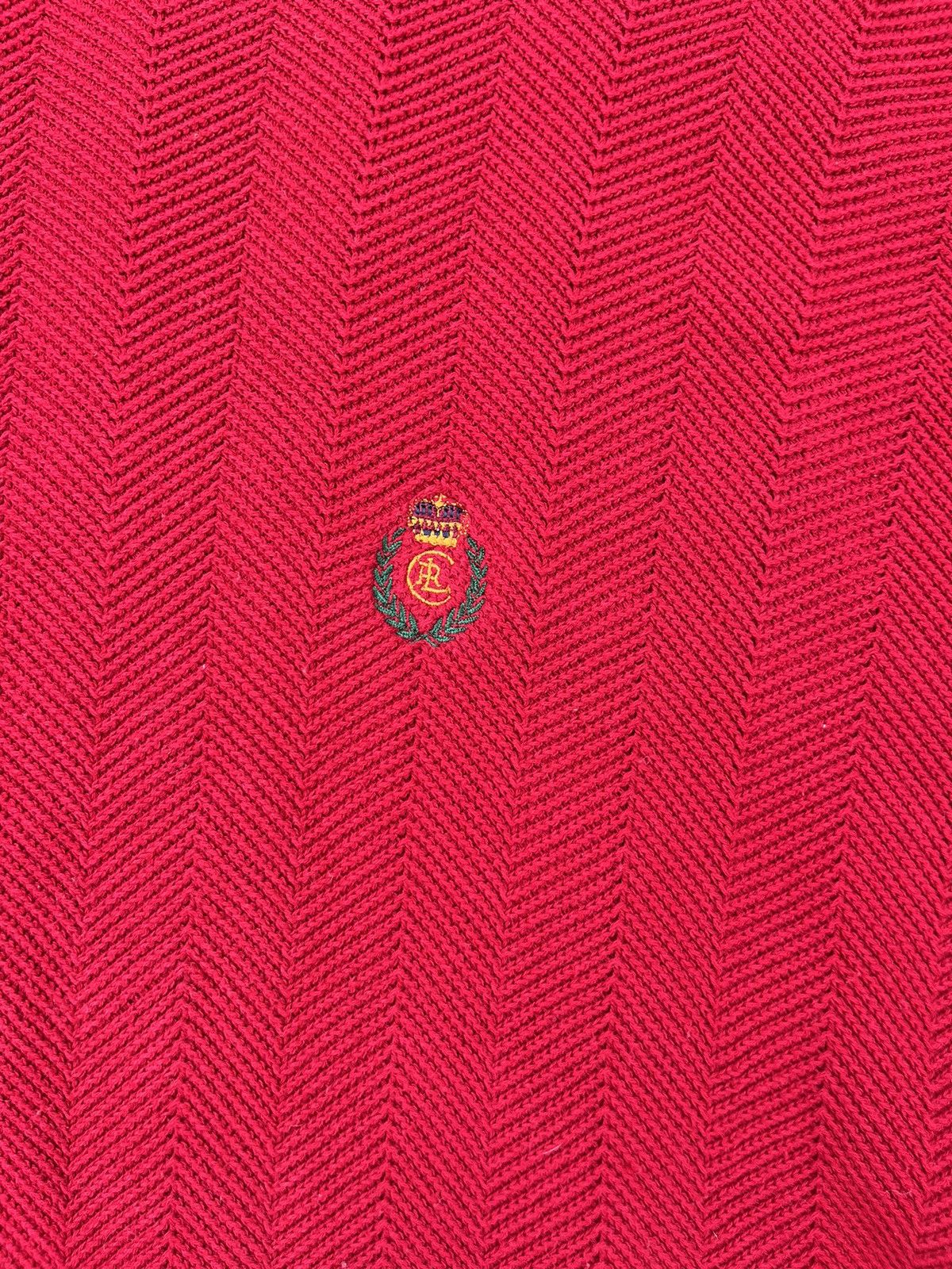 Vintage Vintage Red Sweater Size US L / EU 52-54 / 3 - 3 Thumbnail