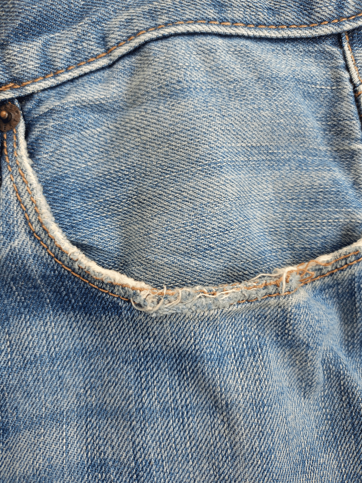 Gap × Vintage GAP 1969 Distressed Vintage Streetwear Men's Jean Size US 31 - 18 Thumbnail