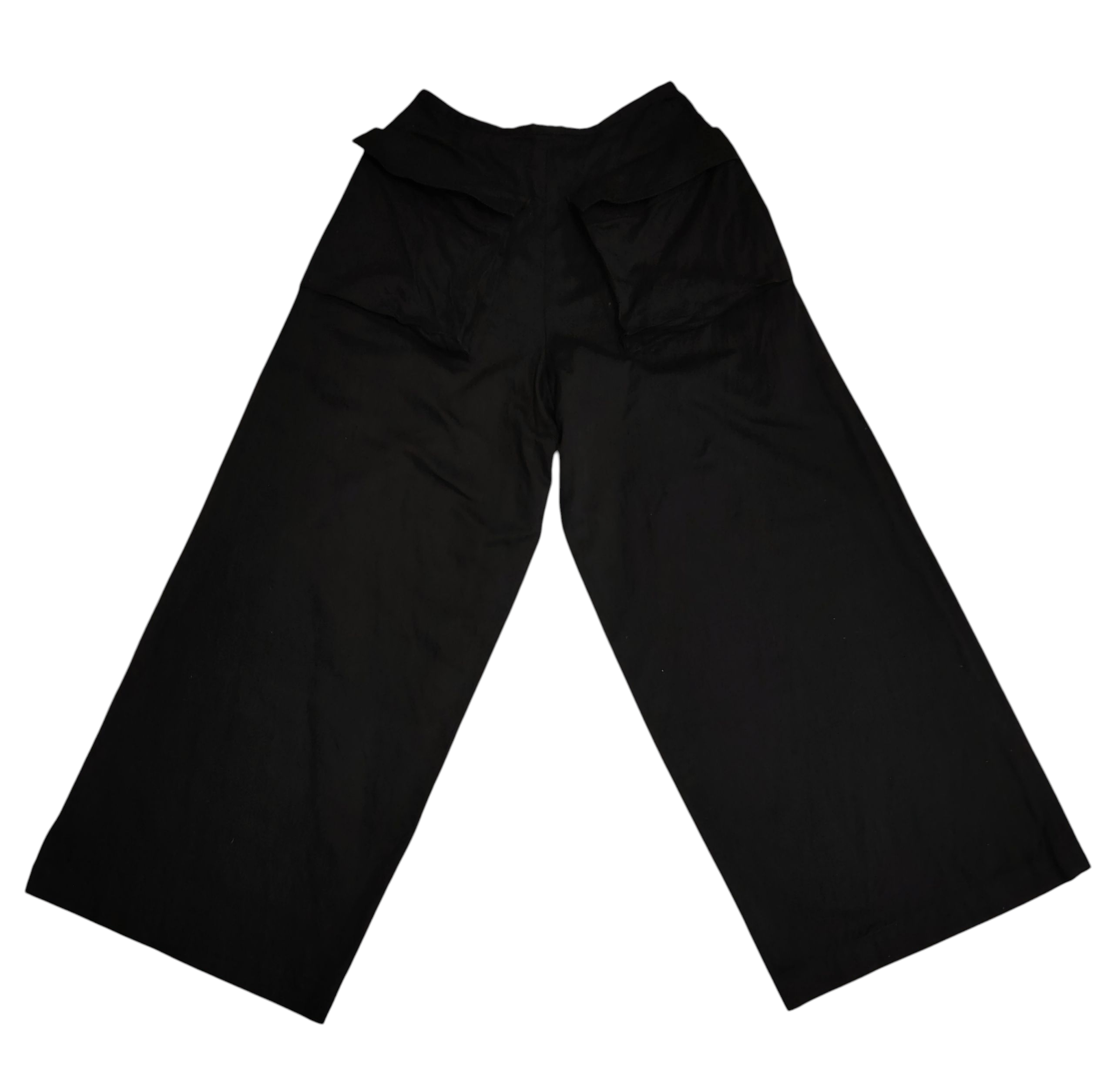 Yohji Yamamoto YOHJI YAMAMOTO Gabardine Tucked Wide Pants Size 25" / US 0 / IT 36 - 2 Thumbnail