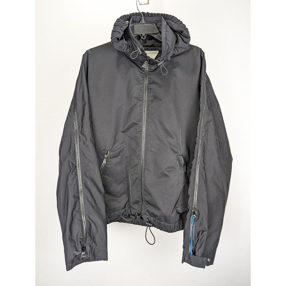 Bottega Veneta o1rshd1 Nylon Jacket in Black Size US S / EU 44-46 / 1 - 2 Thumbnail